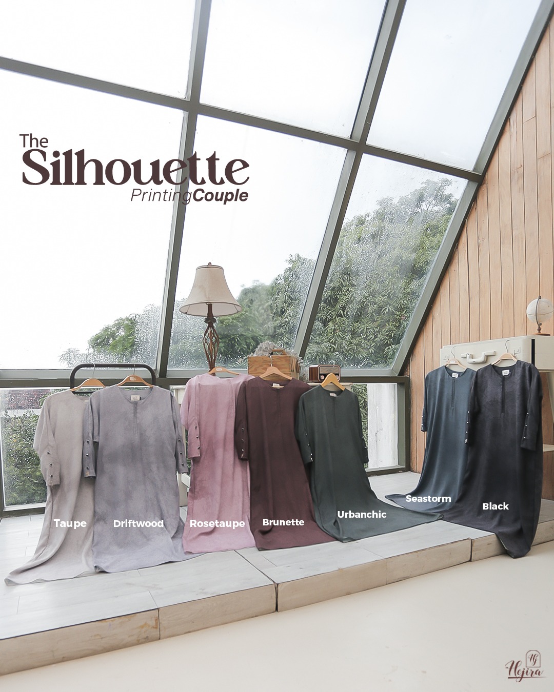 Hejira The Silhouette Abaya Printing Mazen Anti UV
