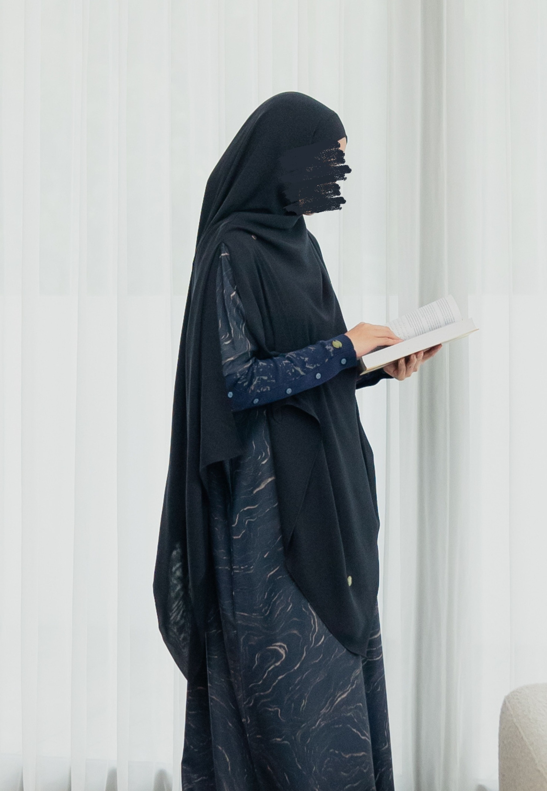 Caspia Side Khimar (Simar) - OG Edition