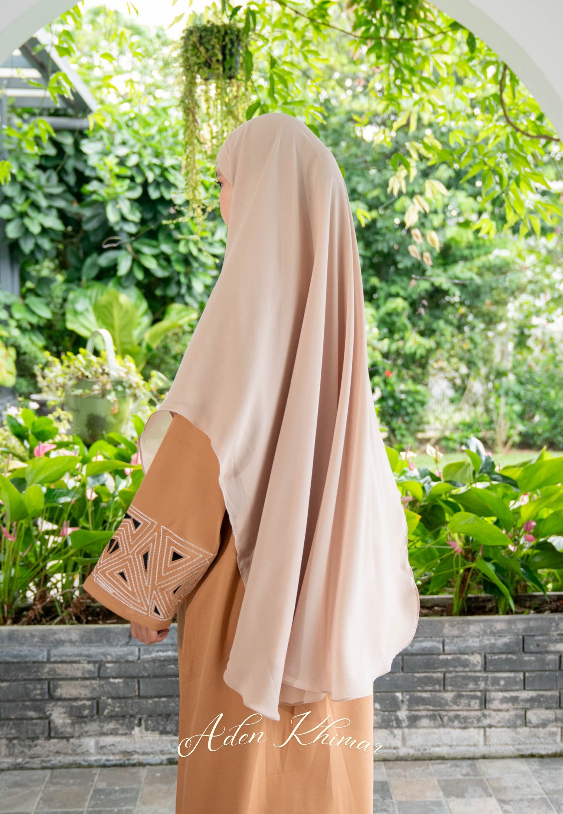 Aden Layer khimar (Itsar Syar'i x Wardah)