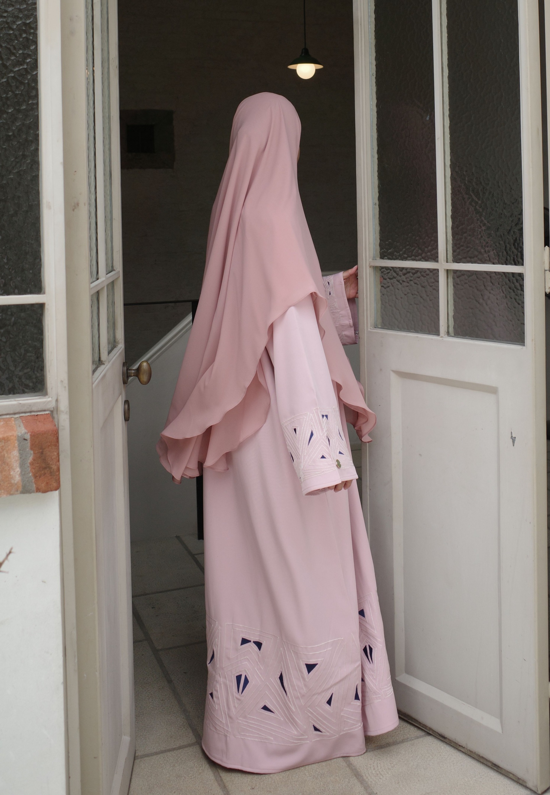 Cairo Geometric Abaya