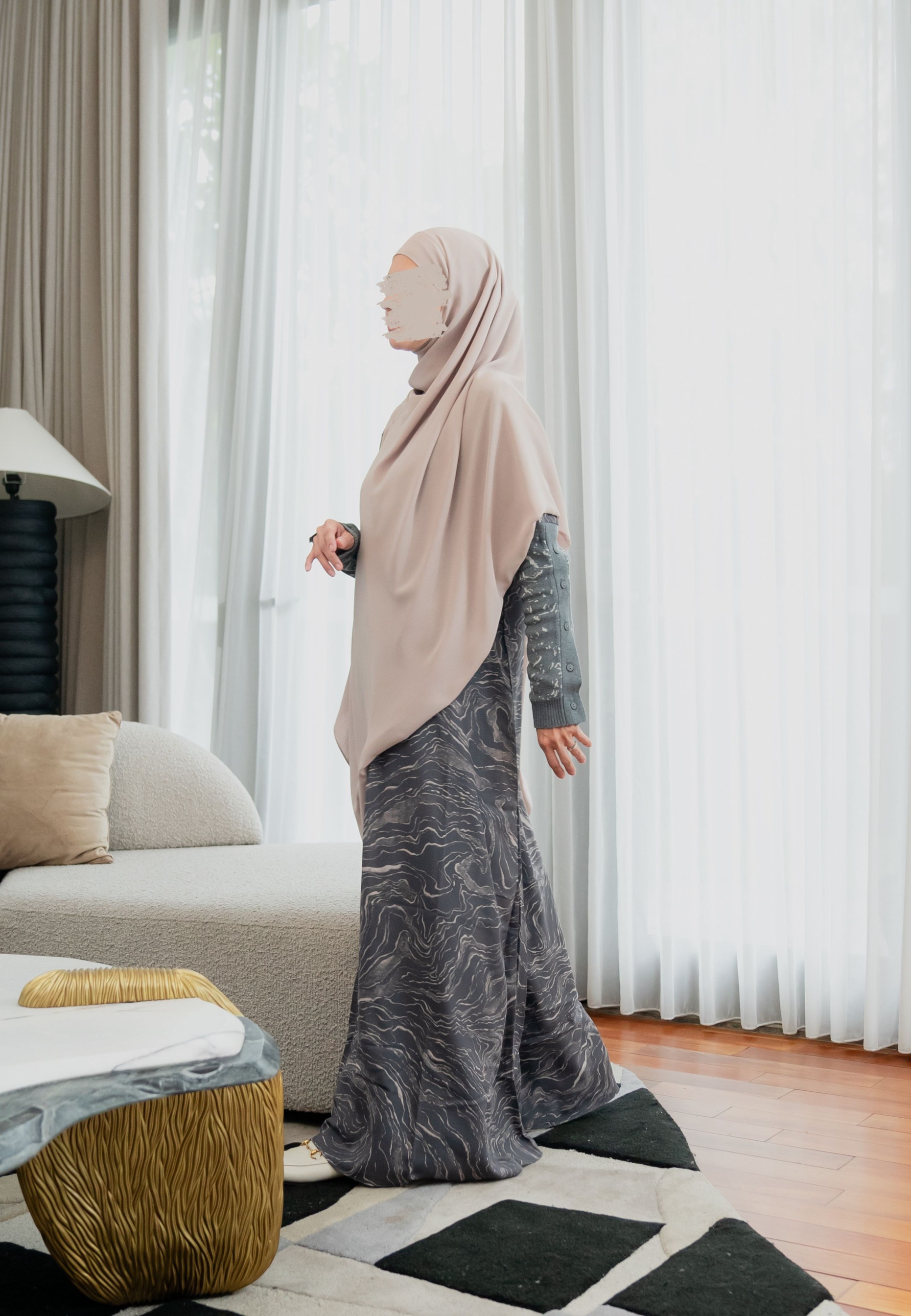 Caspia Side Khimar (Simar) - OG Edition