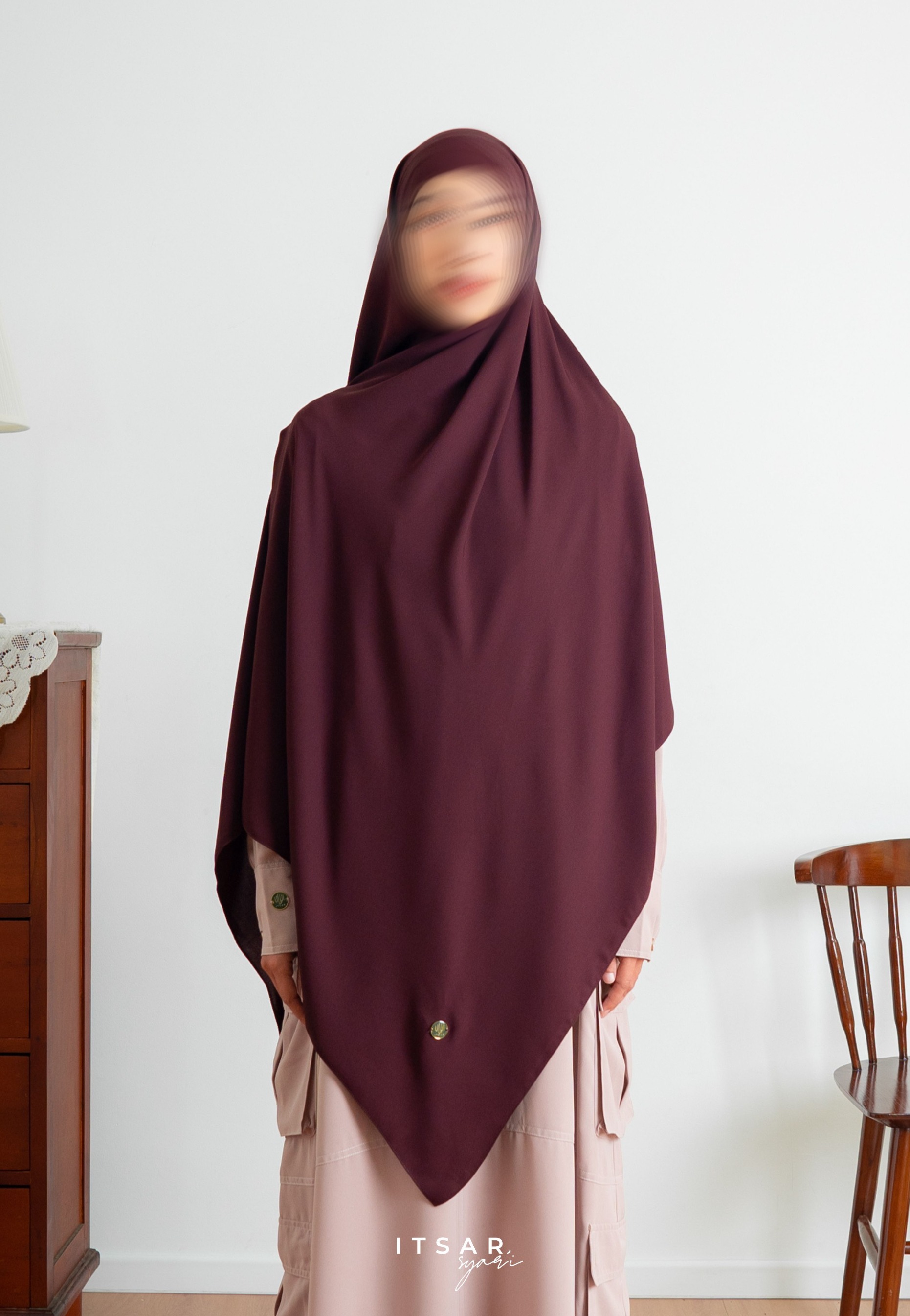 Caspia Side Khimar (Simar) - COMFORT Series