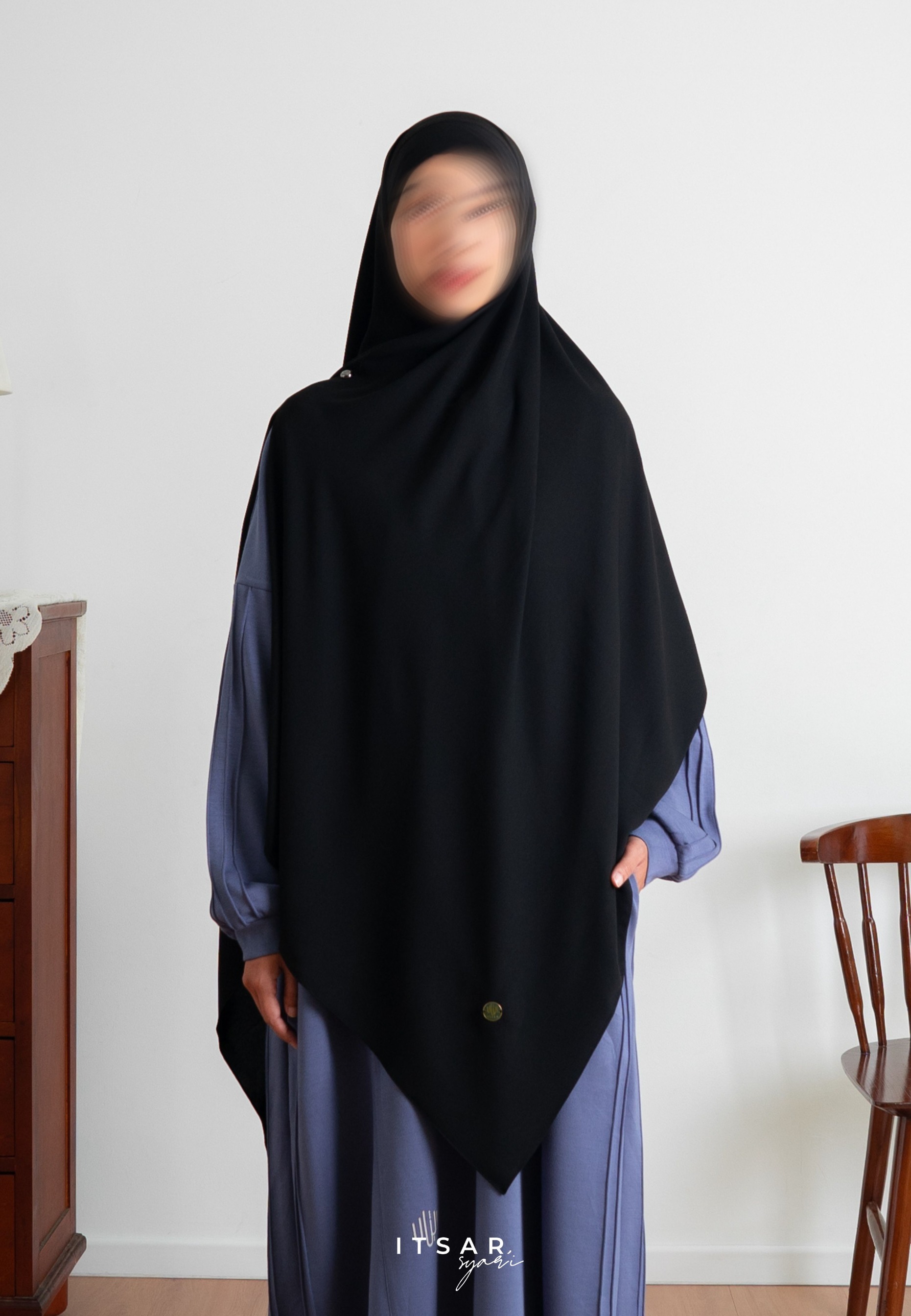 Caspia Side Khimar (Simar) - COMFORT Series