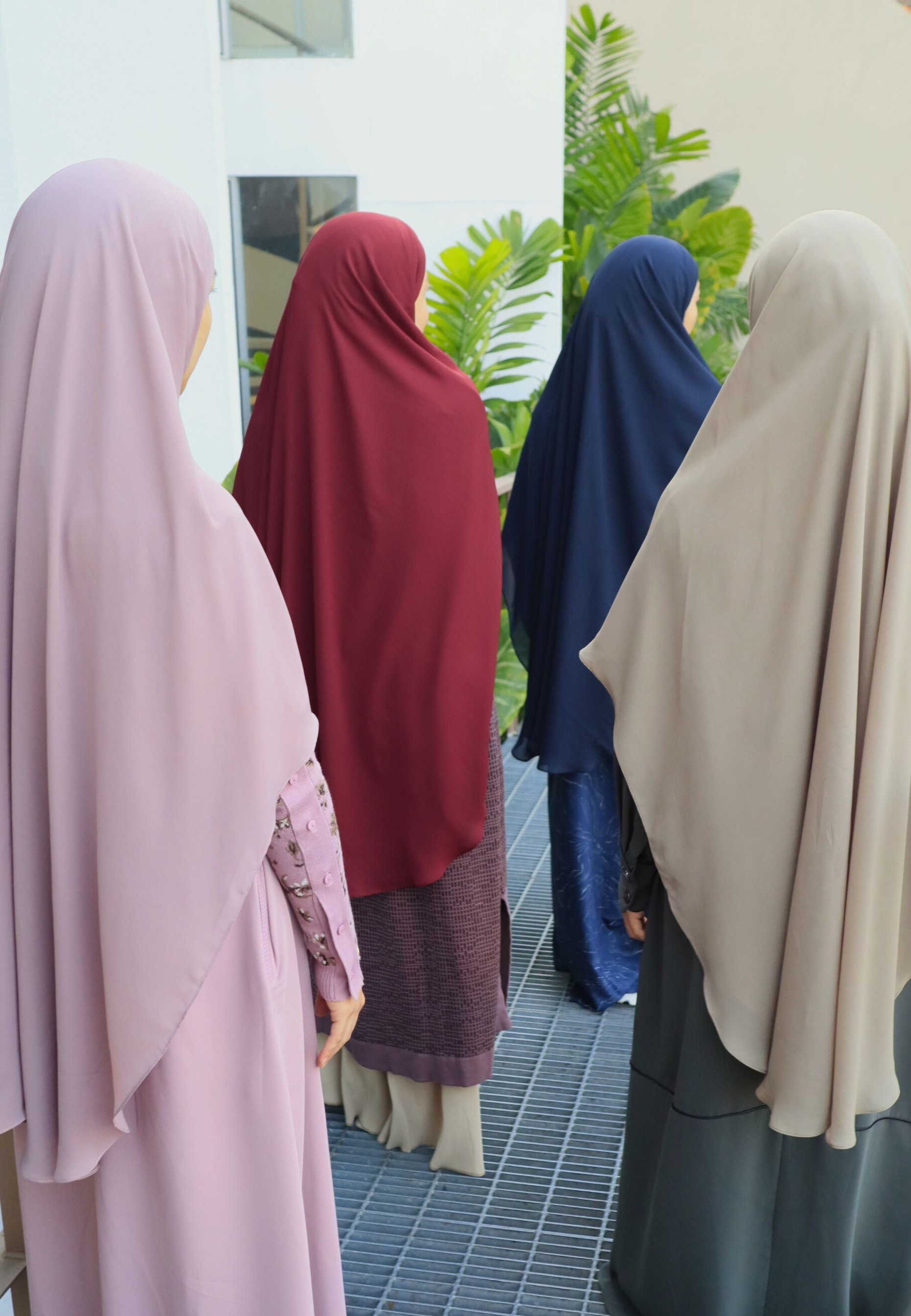 Aden Layer khimar (Itsar Syar'i x Wardah)