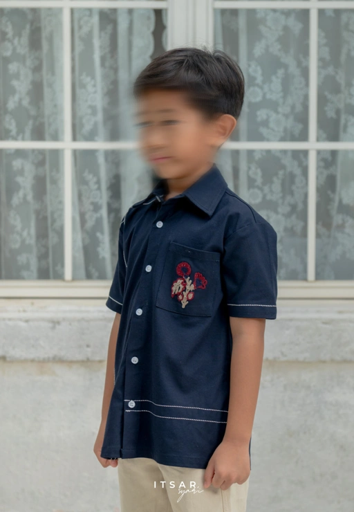 Image of Hugo Jardin Kids Shirts - Jardin de Flores