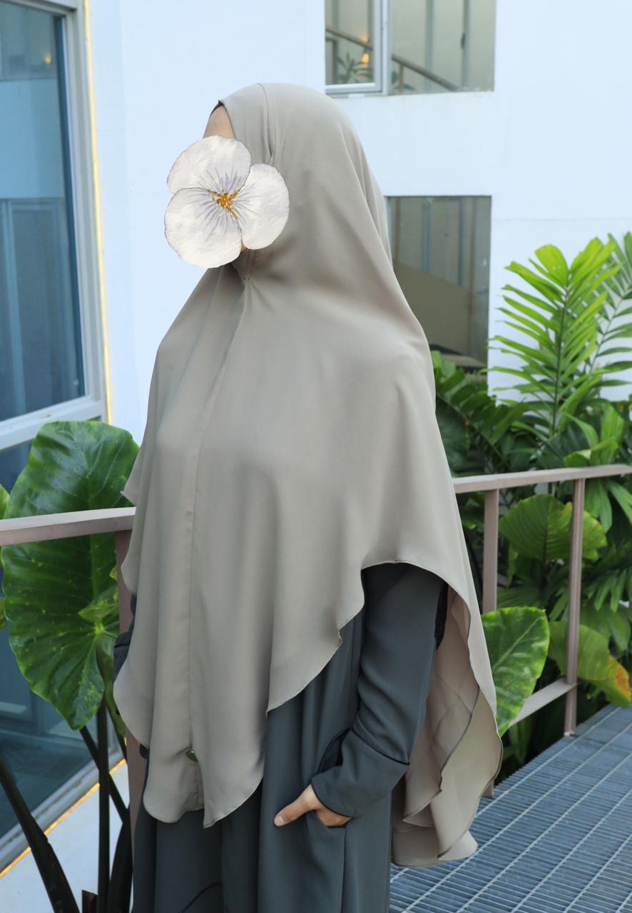 Aden Layer khimar (Itsar Syar'i x Wardah)