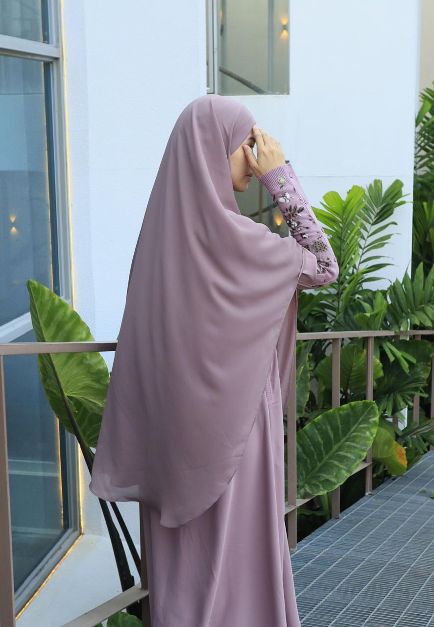 Aden Layer khimar (Itsar Syar'i x Wardah)
