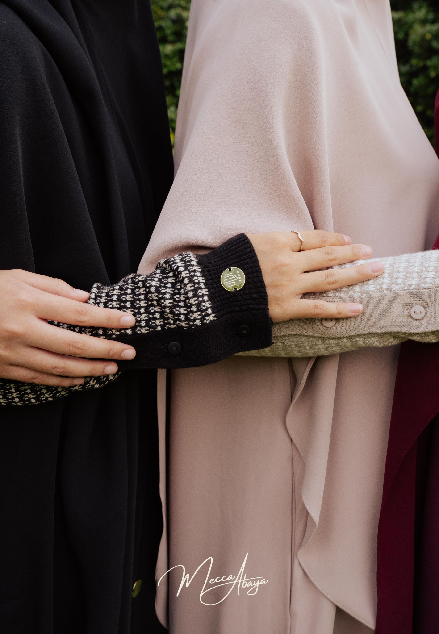 Mecca Chic Knit Abaya