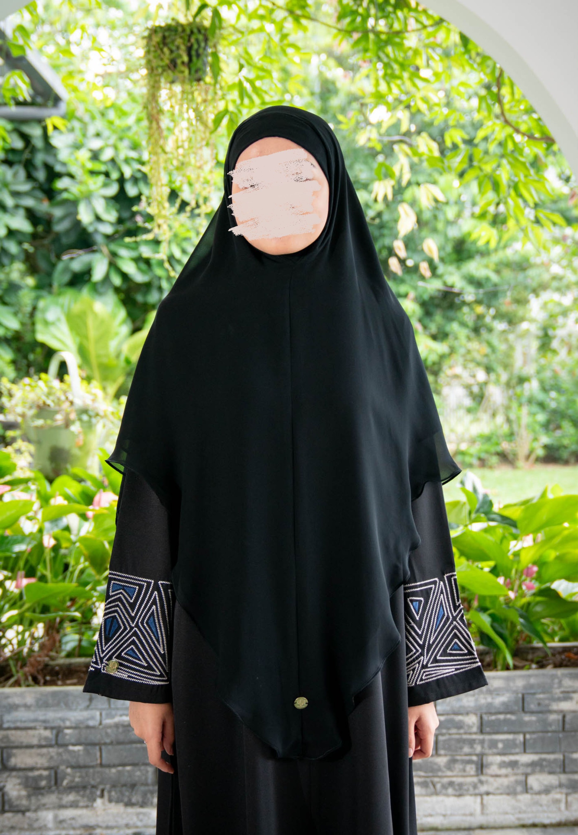 Aden Layer khimar (Itsar Syar'i x Wardah)