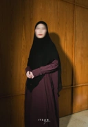 Najran Piping Lace Abaya