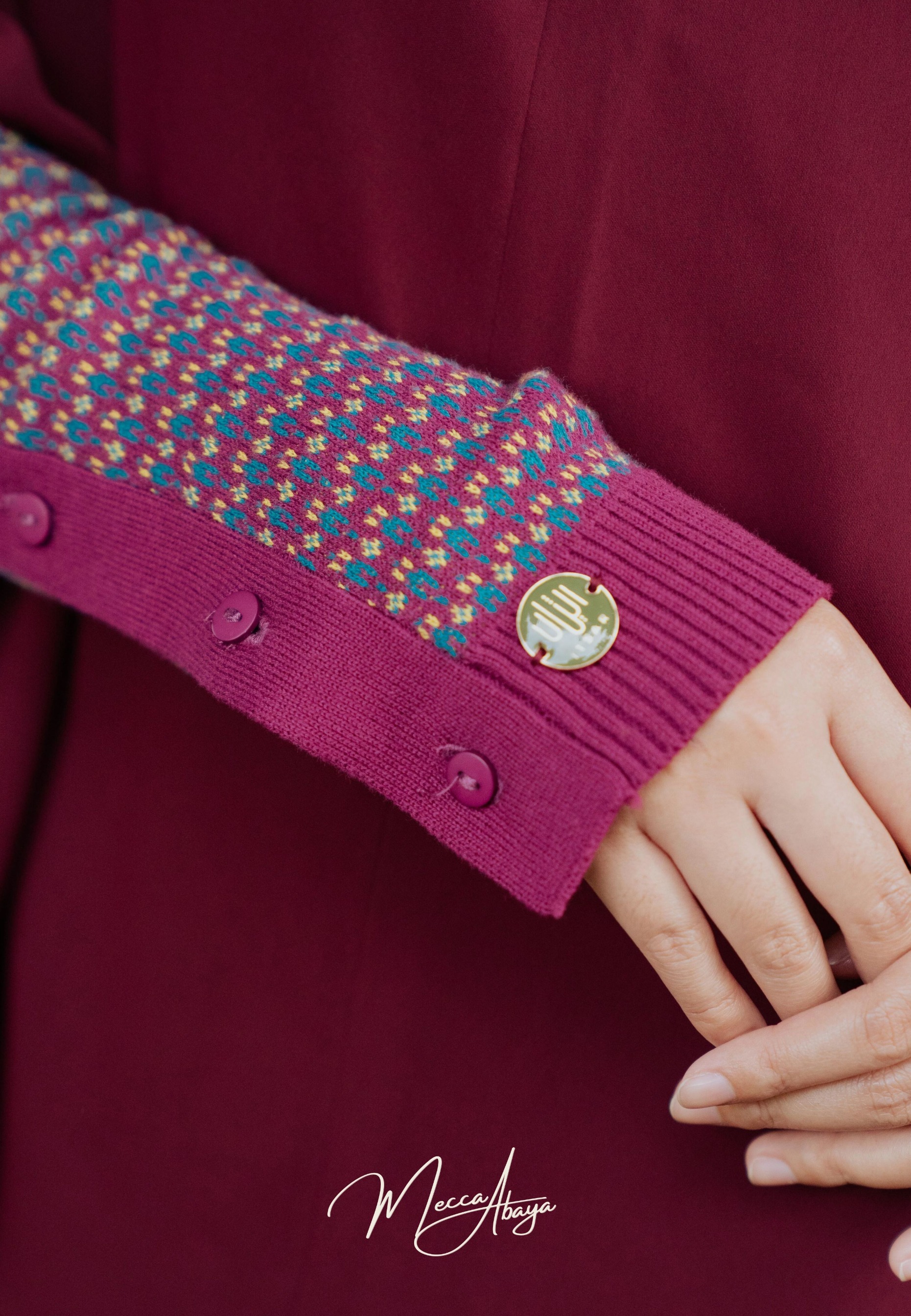 Mecca Chic Knit Abaya