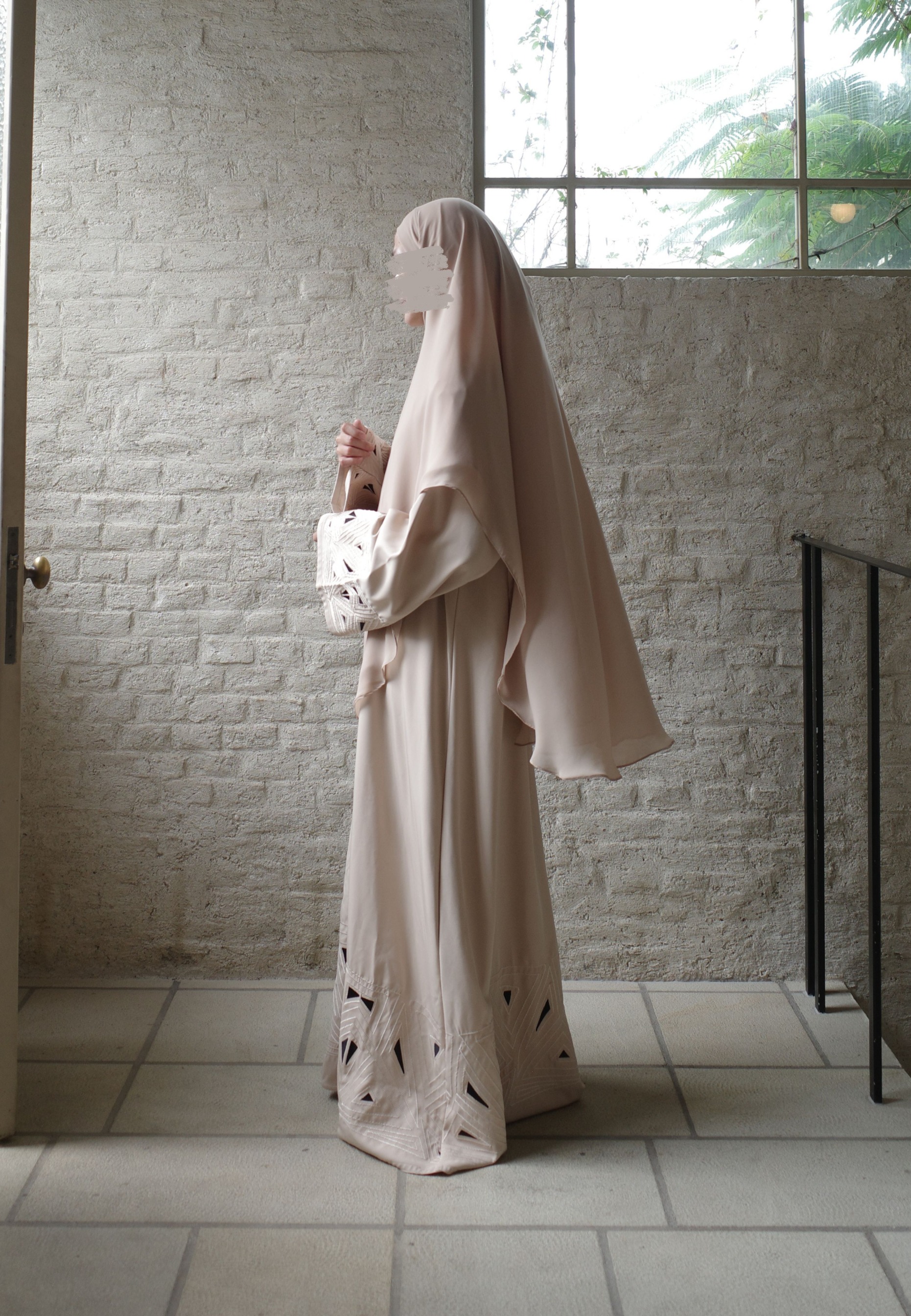 Cairo Geometric Abaya