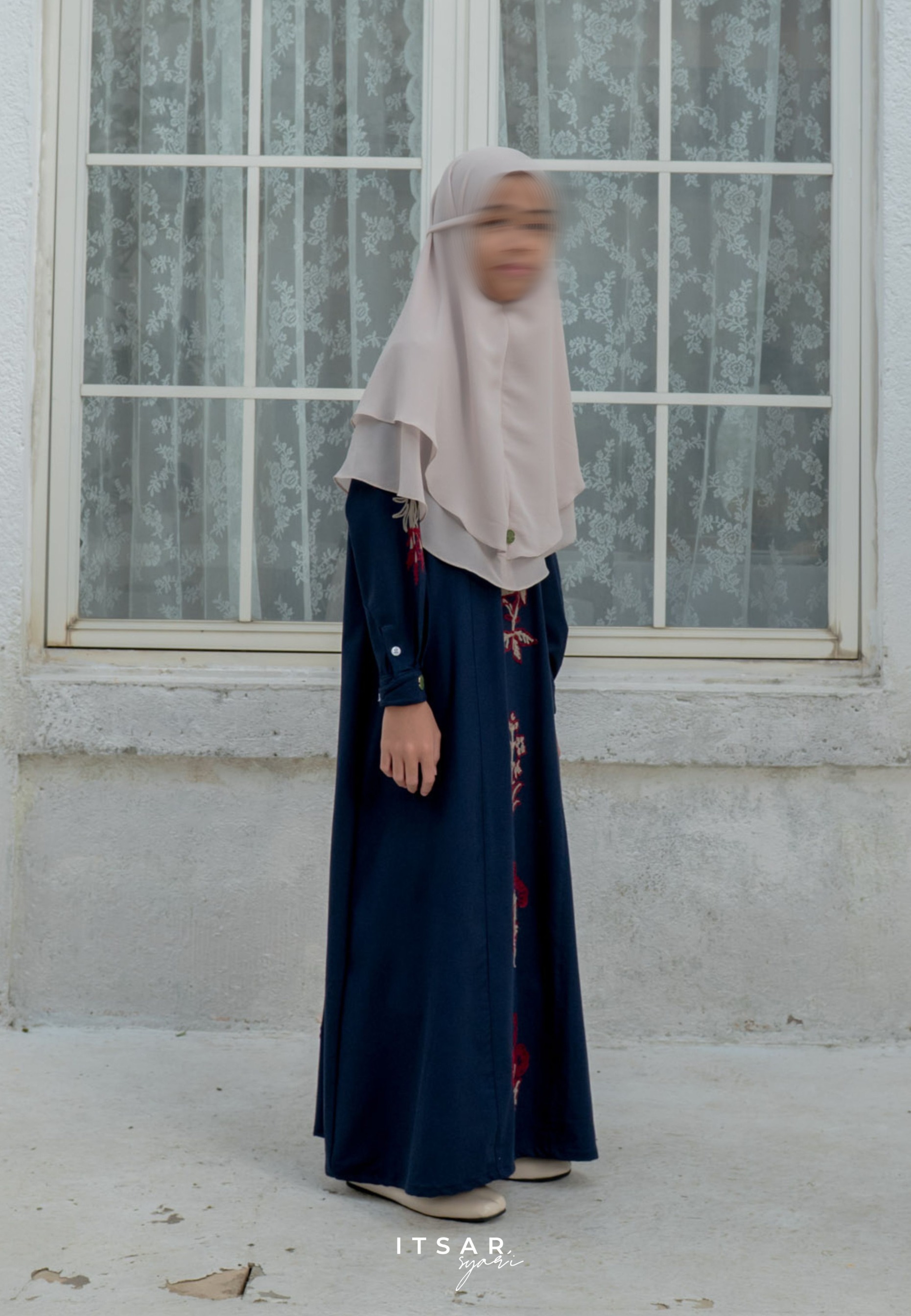 Mila Jardin Kid Abaya - Jardin de Flores
