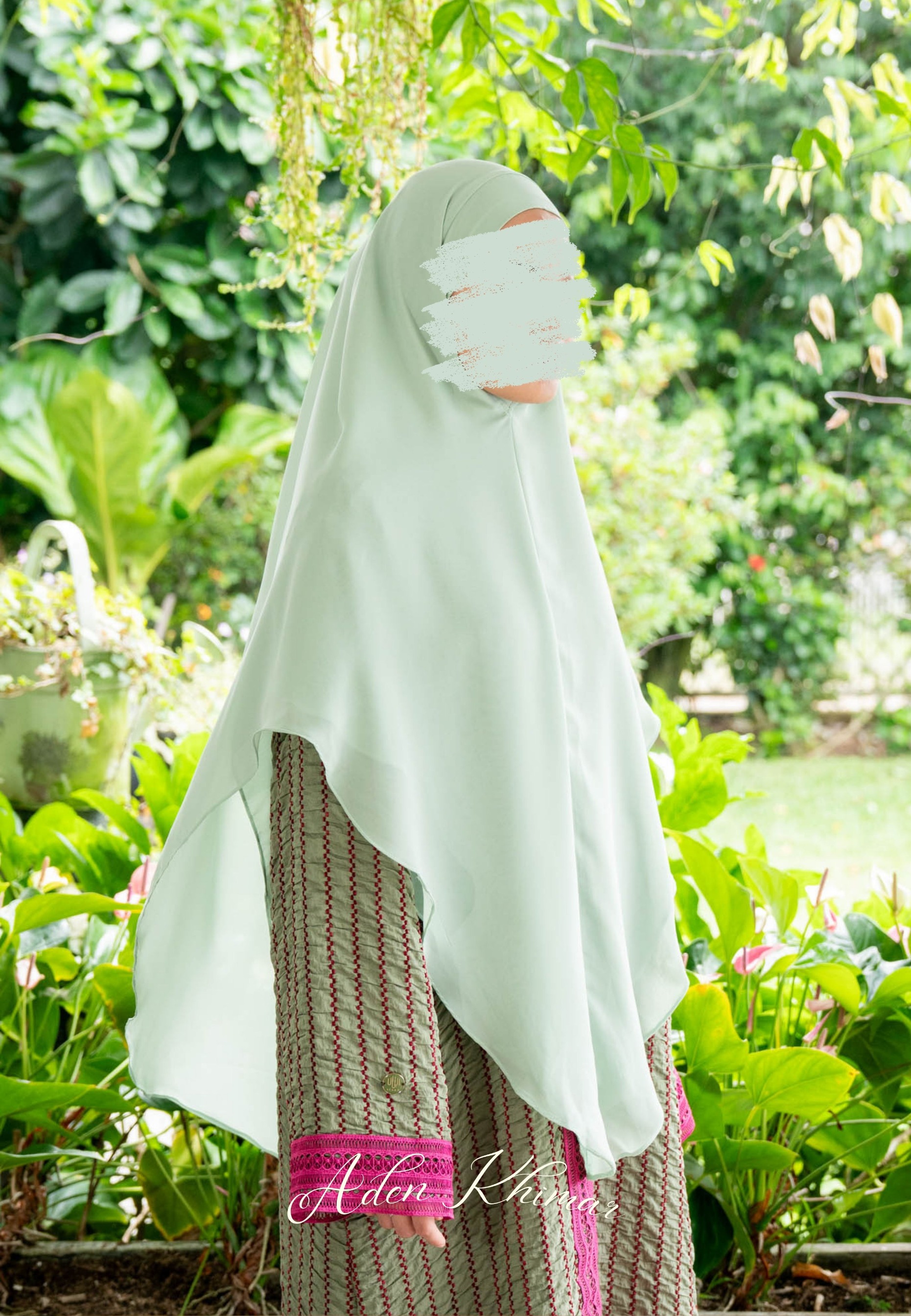 Aden Layer khimar (Itsar Syar'i x Wardah)