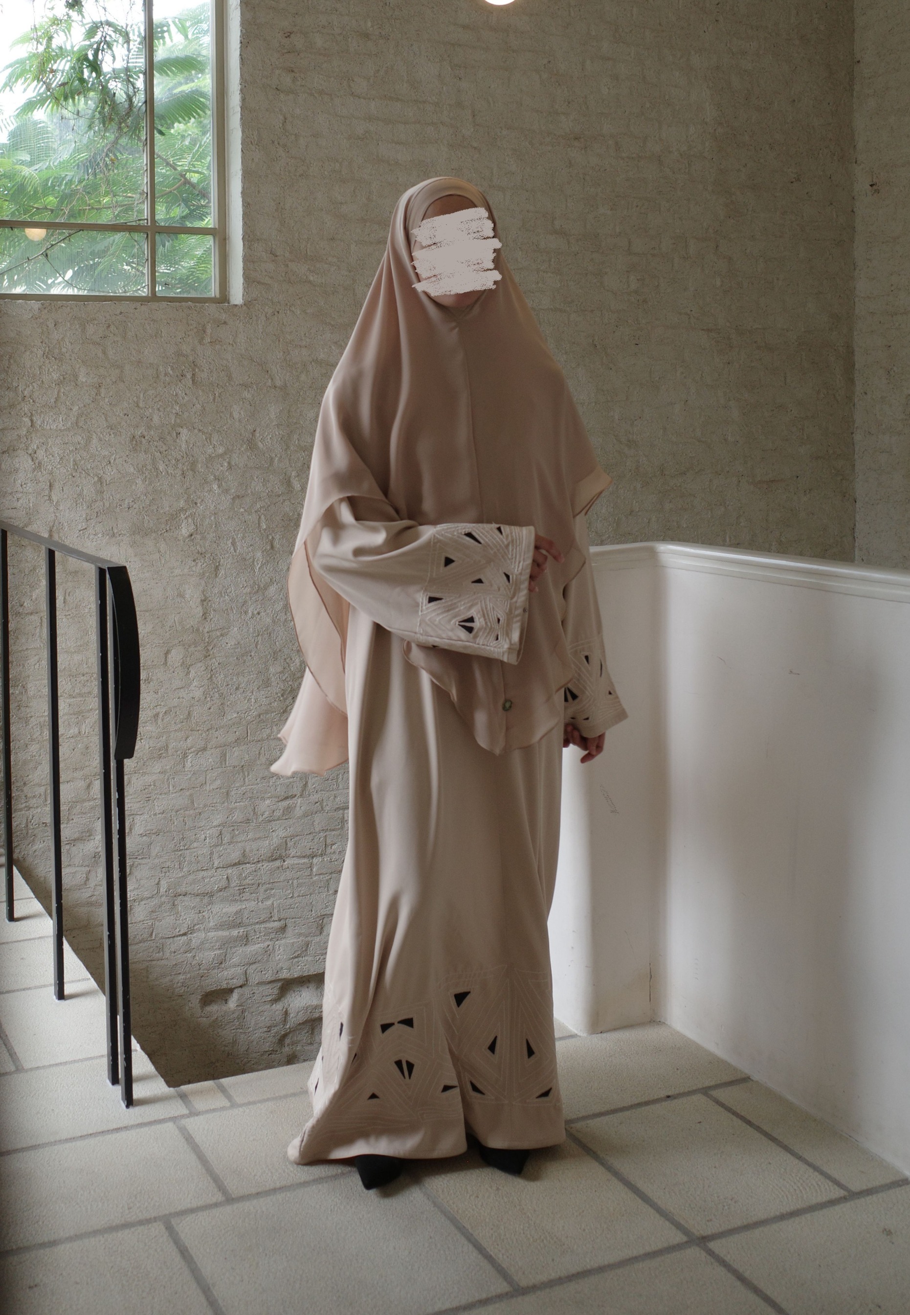 Cairo Geometric Abaya