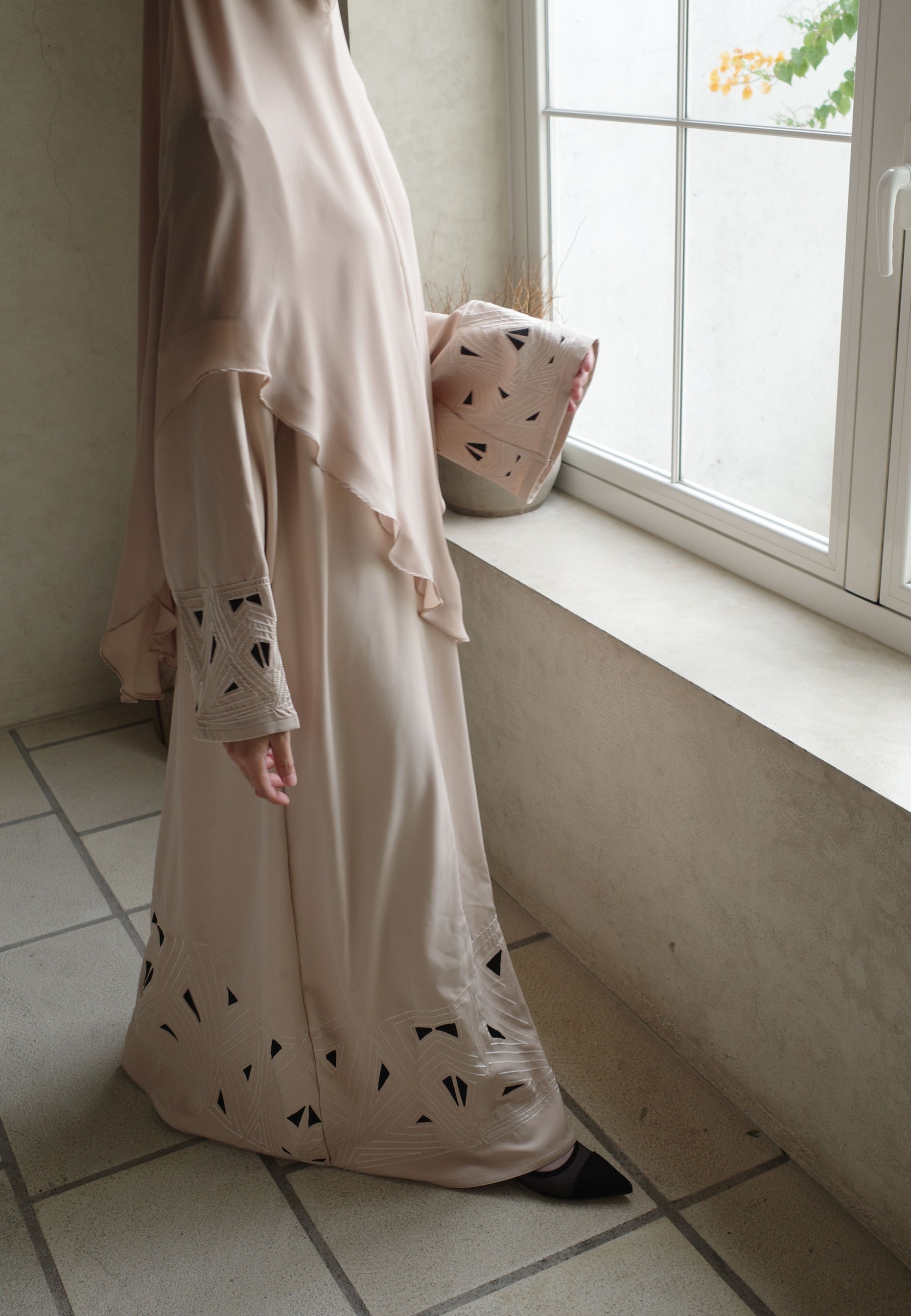 Cairo Geometric Abaya