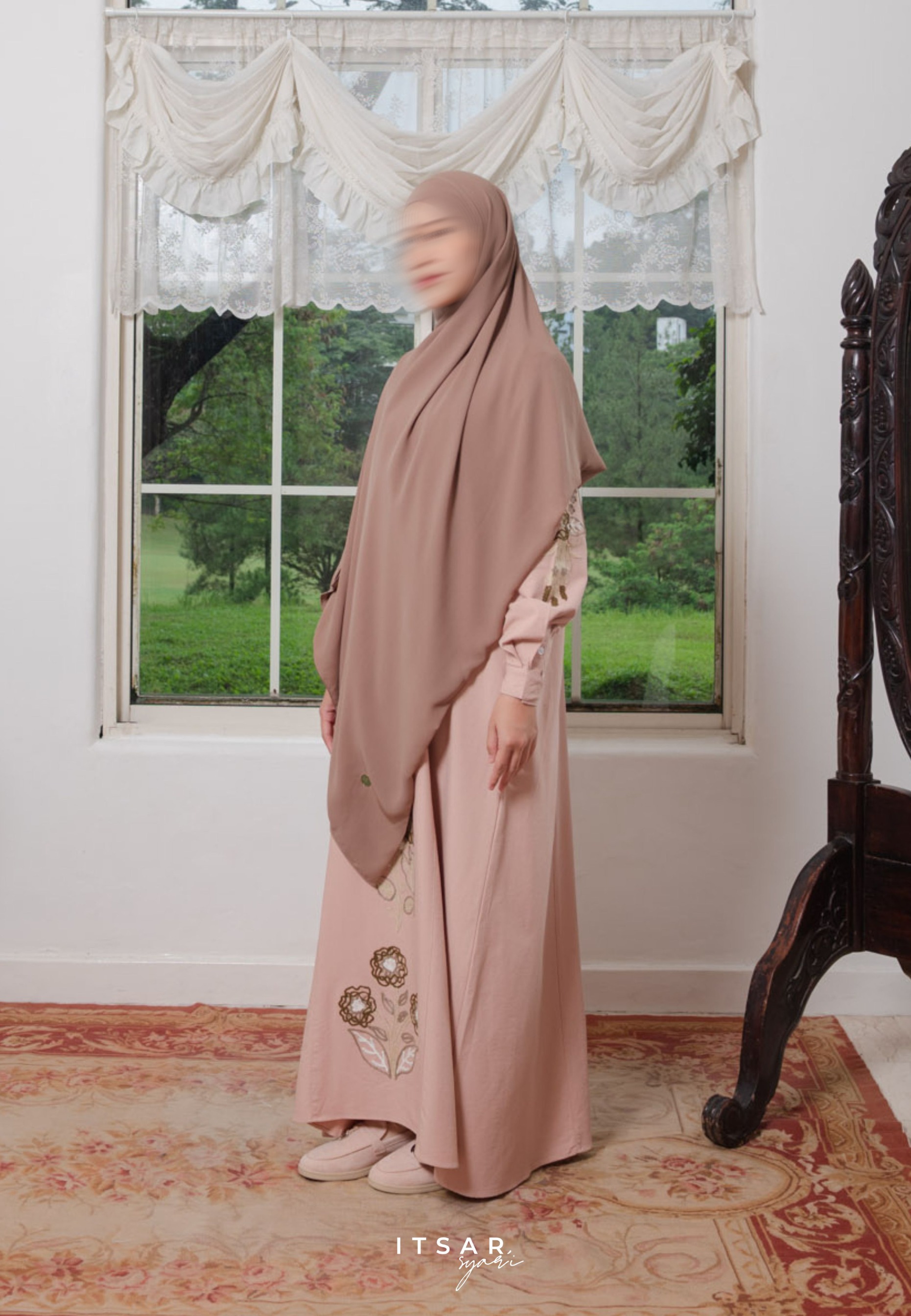 Mila Jardin Women Abaya - Jardin de Flores