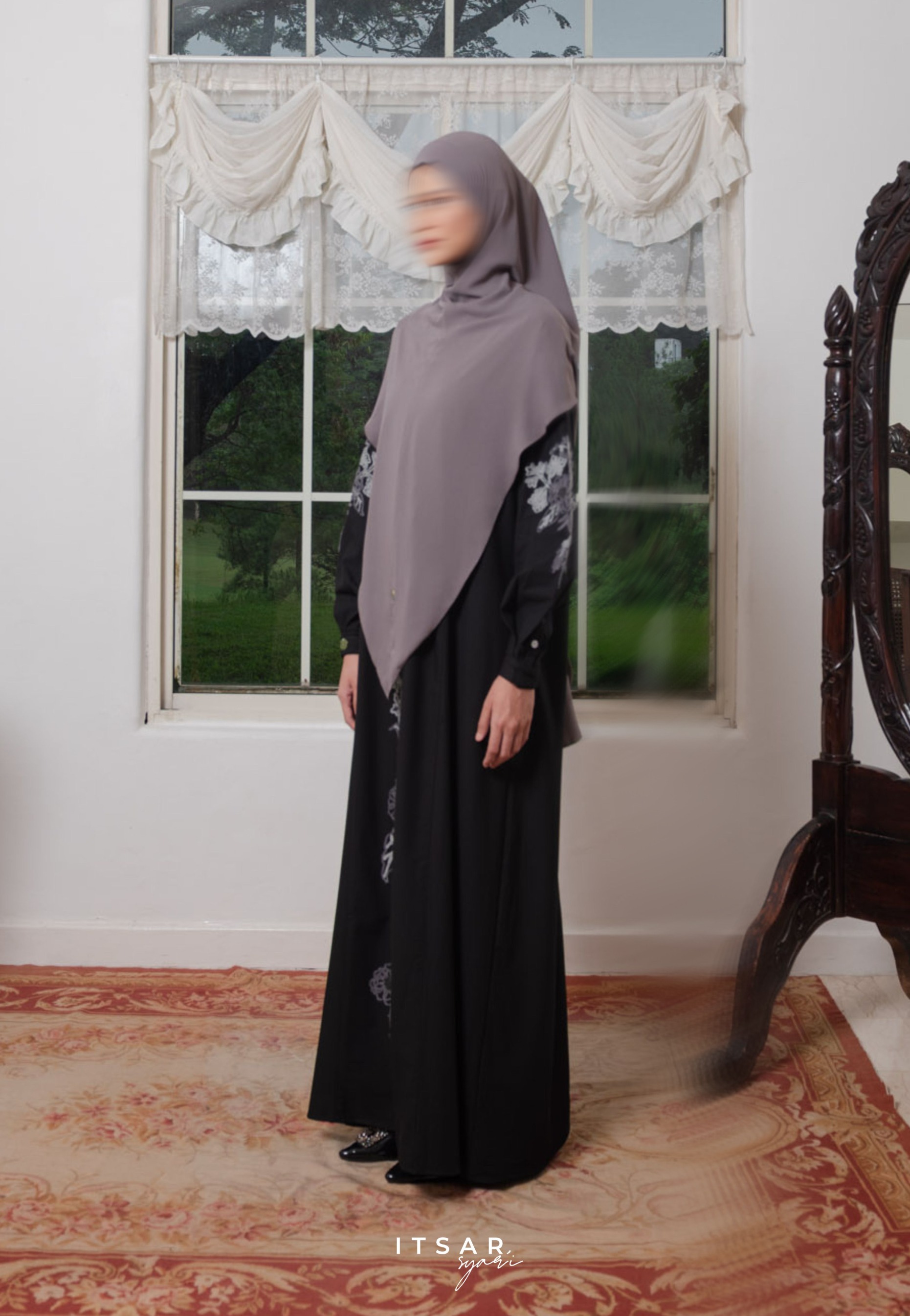 Mila Jardin Women Abaya - Jardin de Flores