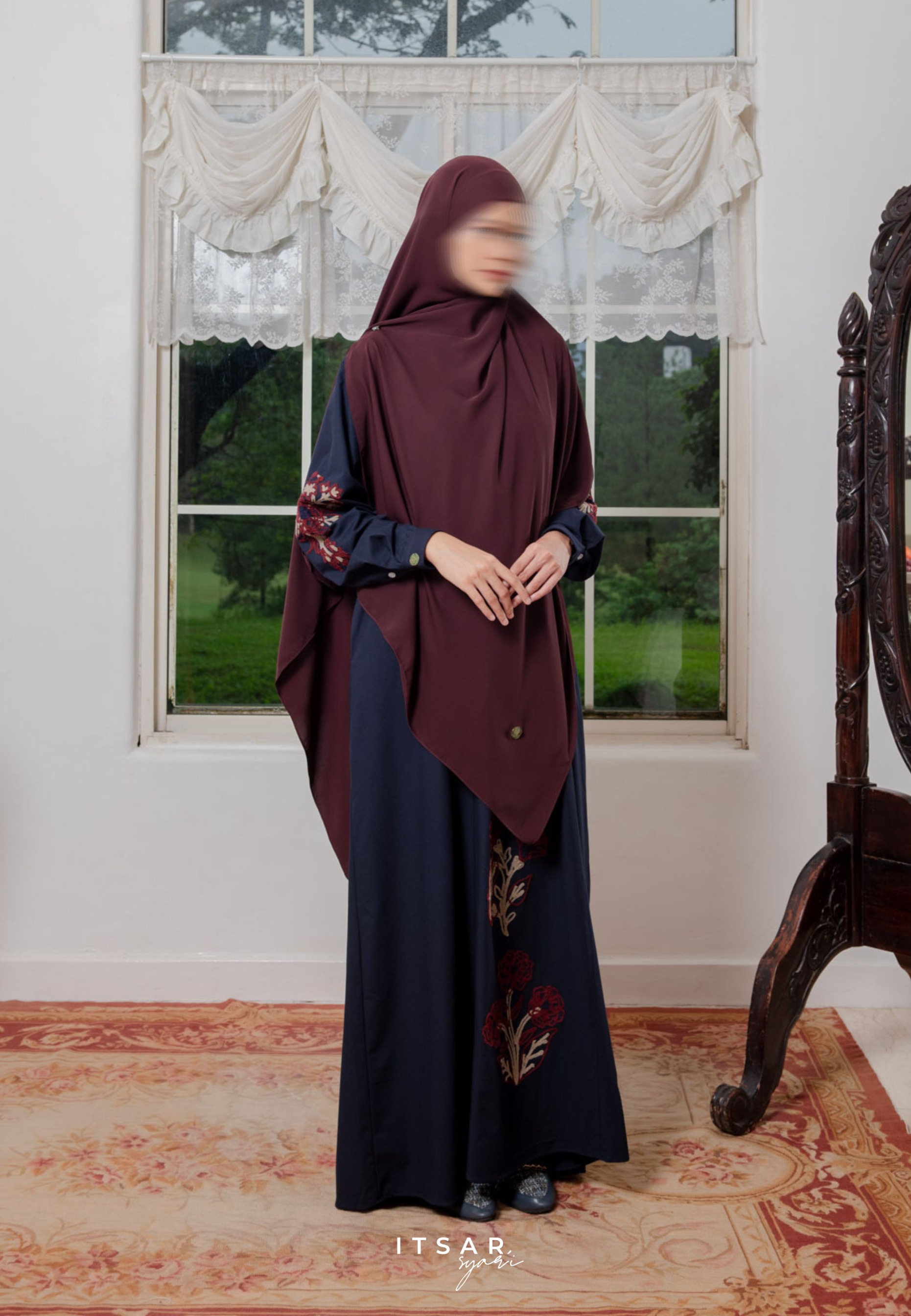 Mila Jardin Women Abaya - Jardin de Flores
