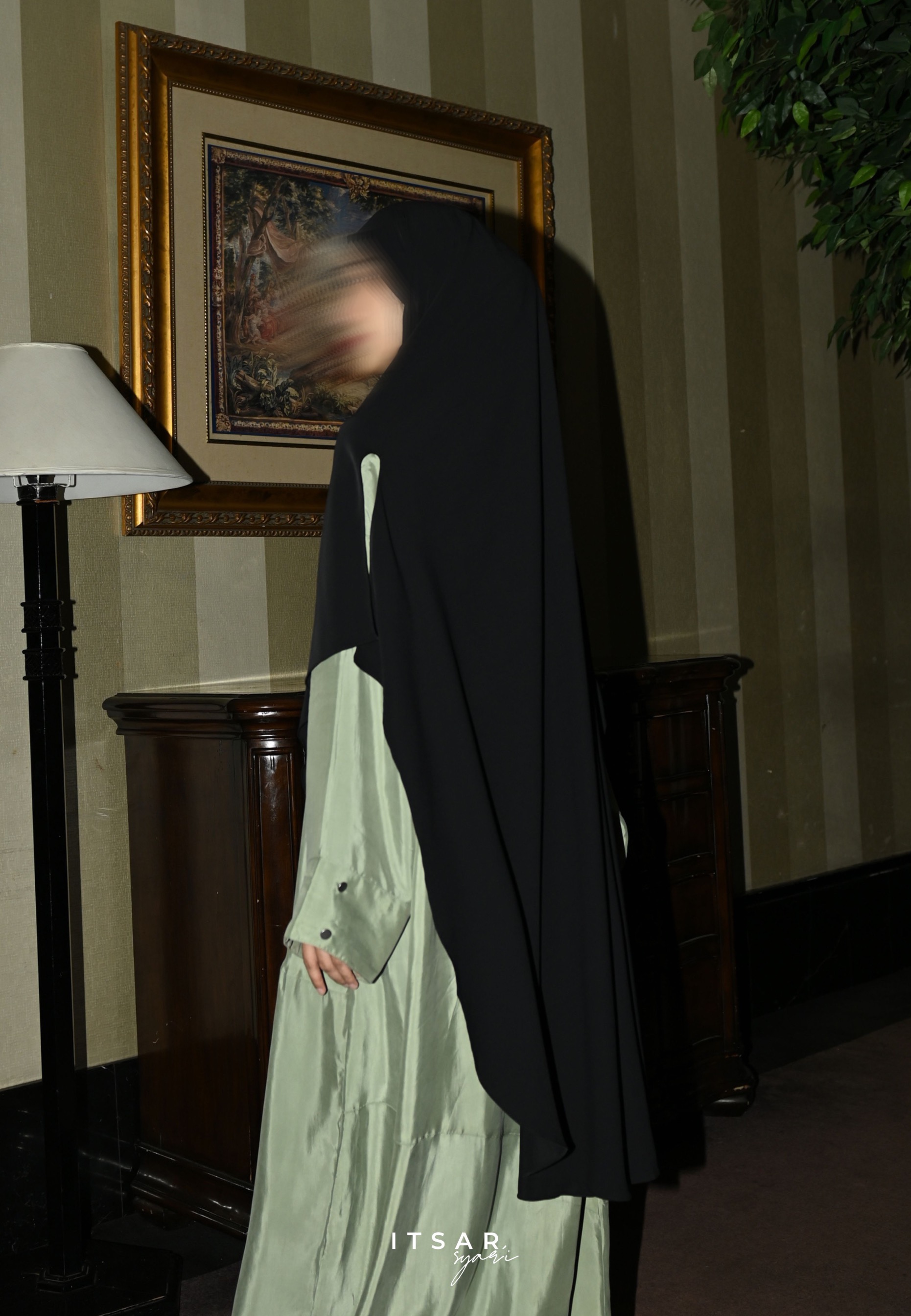 Kufah Luxe Slit Khimar