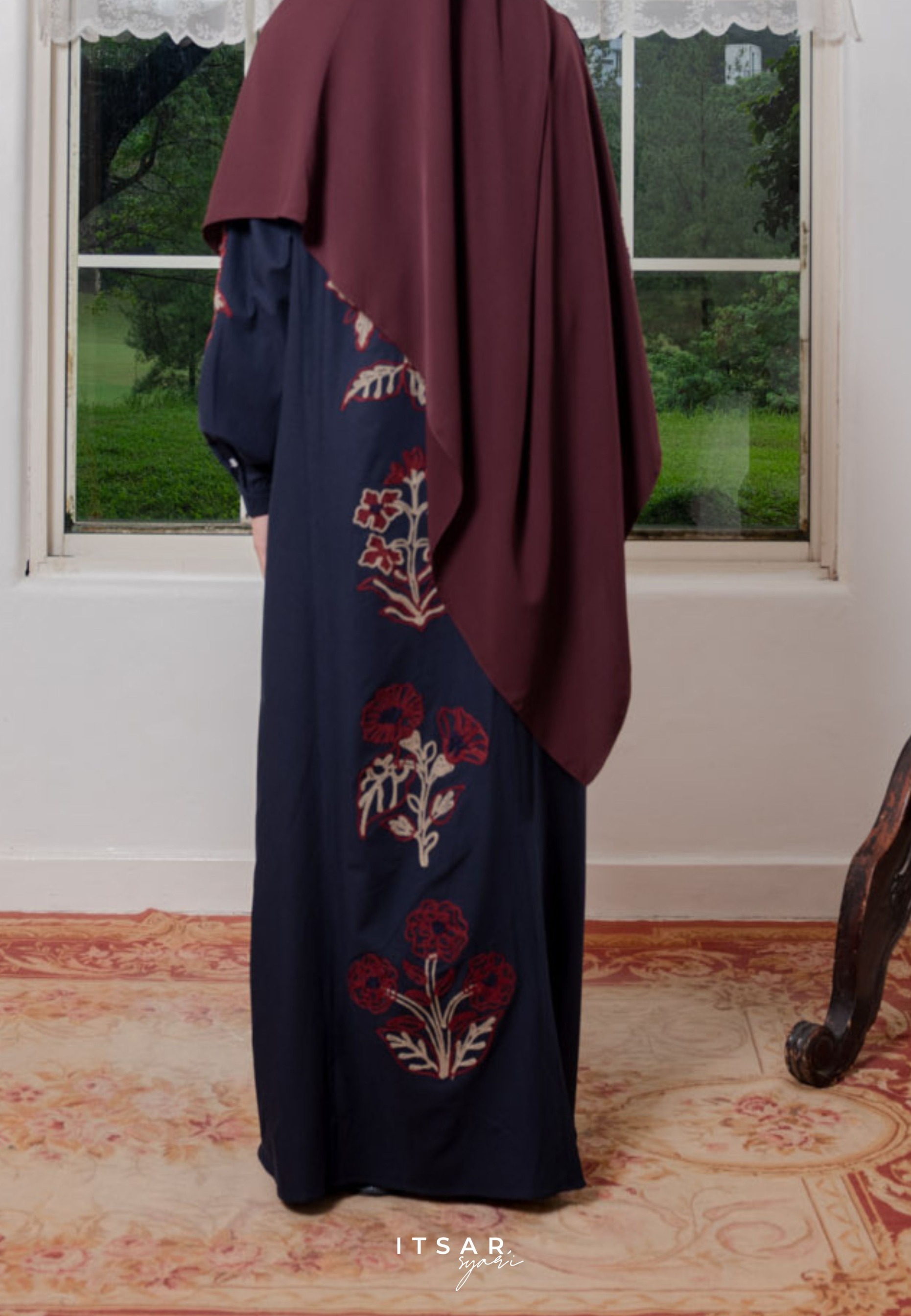 Mila Jardin Women Abaya - Jardin de Flores