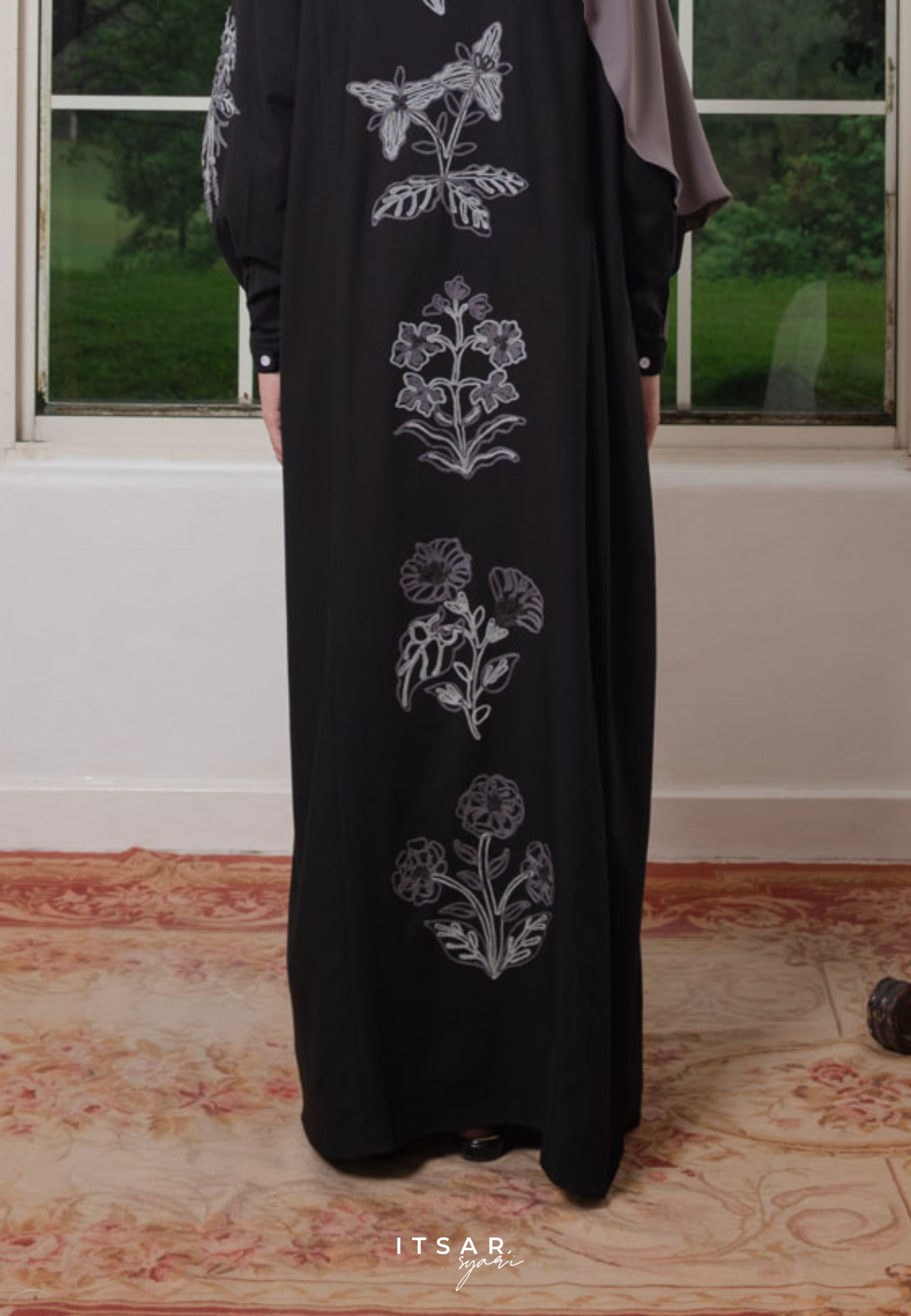Mila Jardin Women Abaya - Jardin de Flores