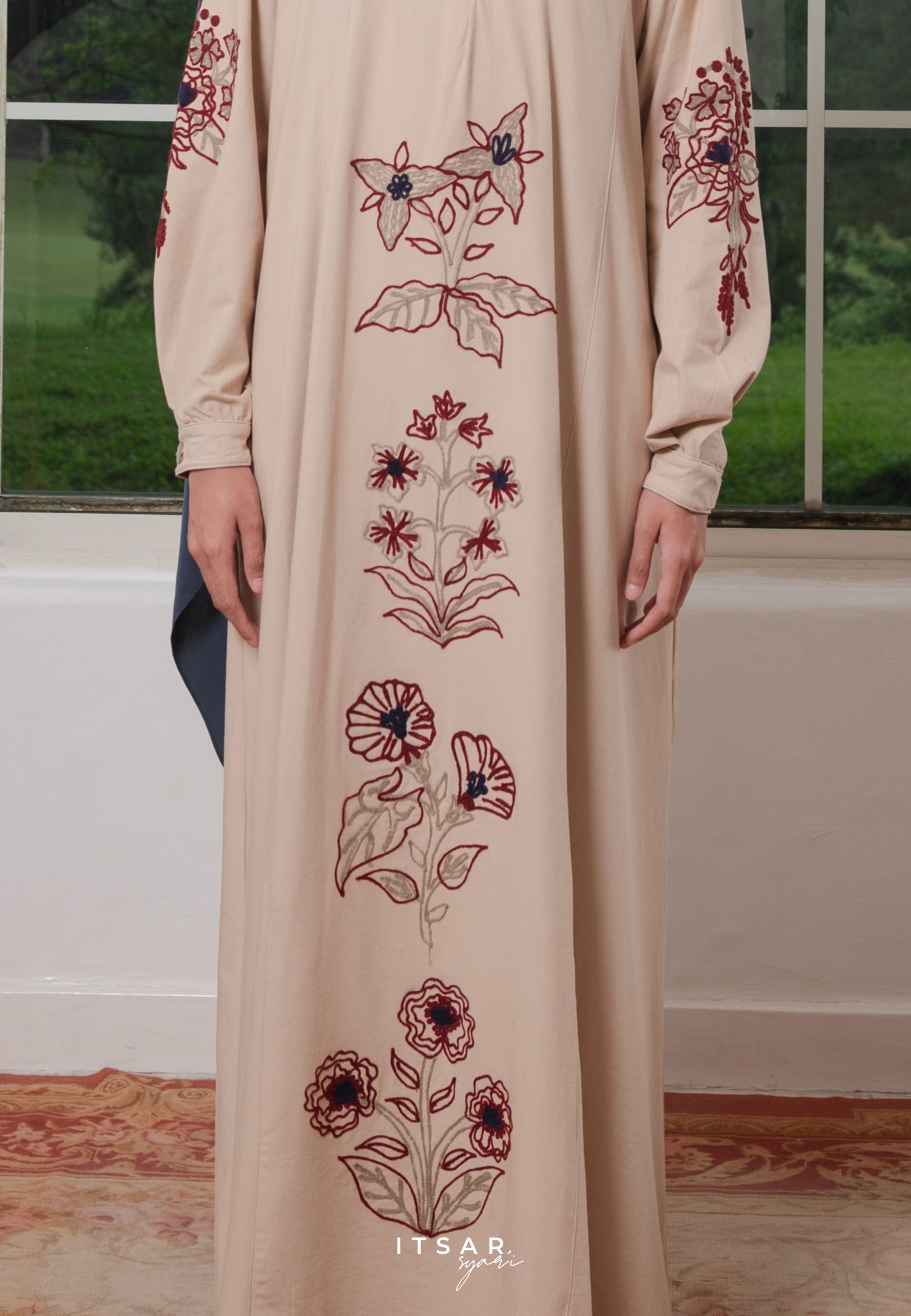 Mila Jardin Women Abaya - Jardin de Flores