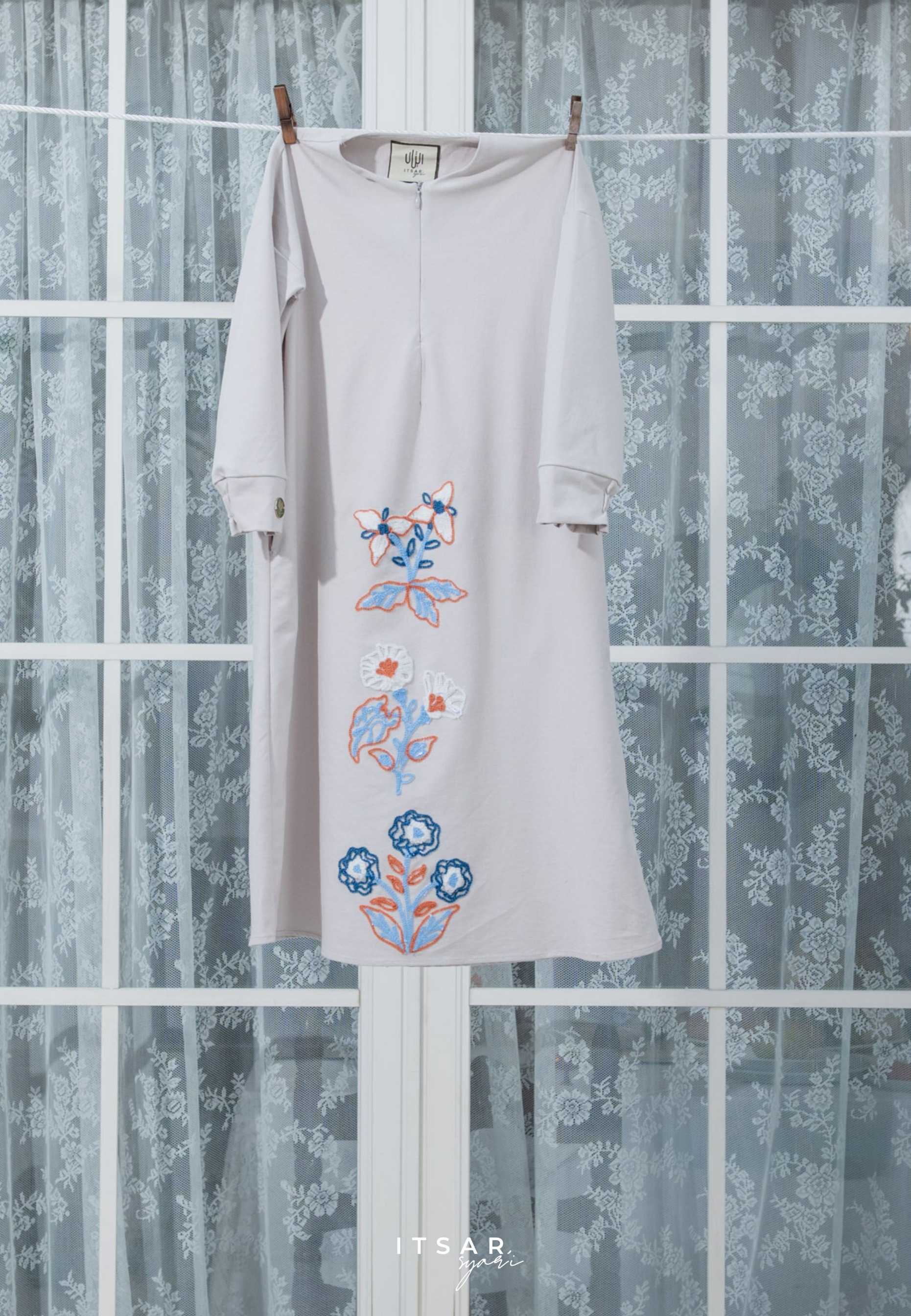 Mila Jardin Kid Abaya - Jardin de Flores