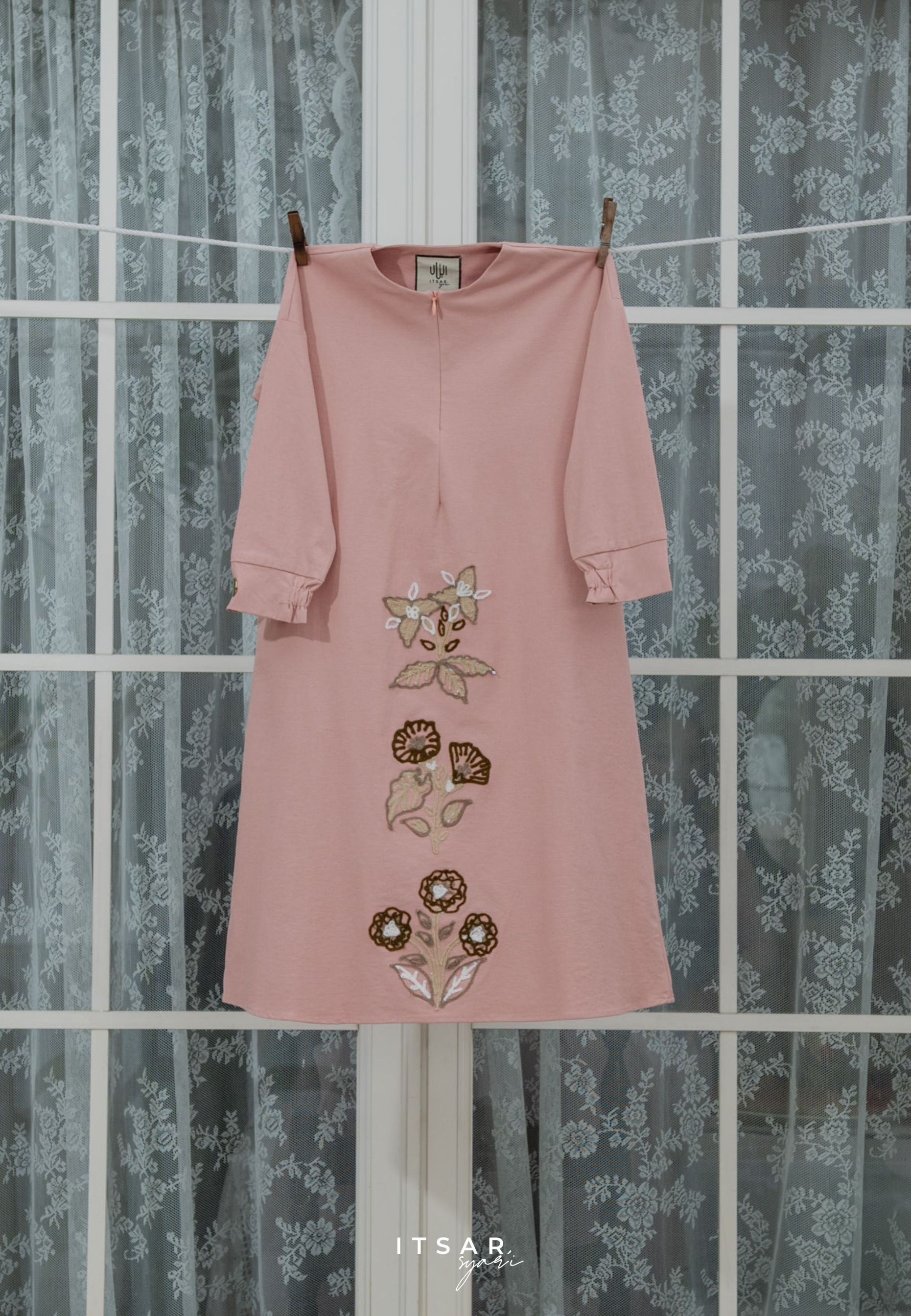 Mila Jardin Kid Abaya - Jardin de Flores