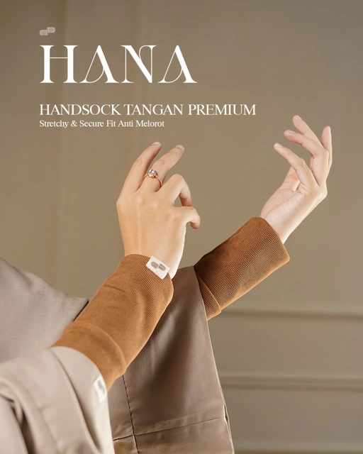 DMP Modest Bundle (Abaya + Hana Handsock)