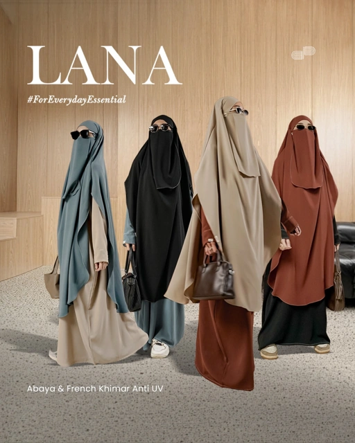 Lana Series Abaya dan Khiban
