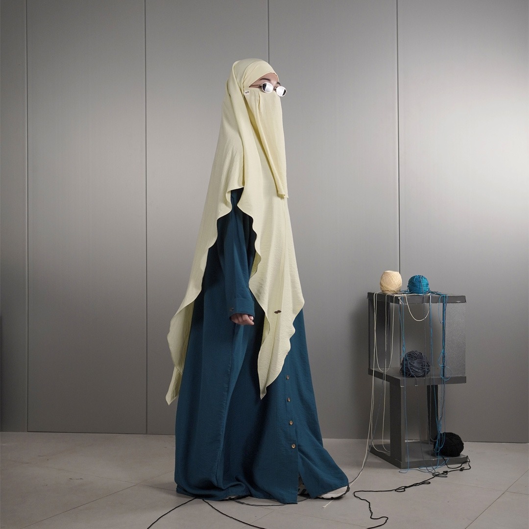 [READY] DMP ZEYA Abaya Outer Khiban Linen