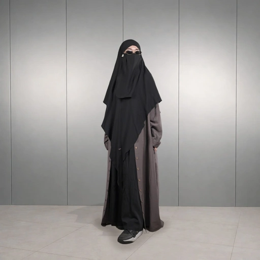 PO BATCH 1 - DMP ZEYA Abaya Outer Khiban Linen