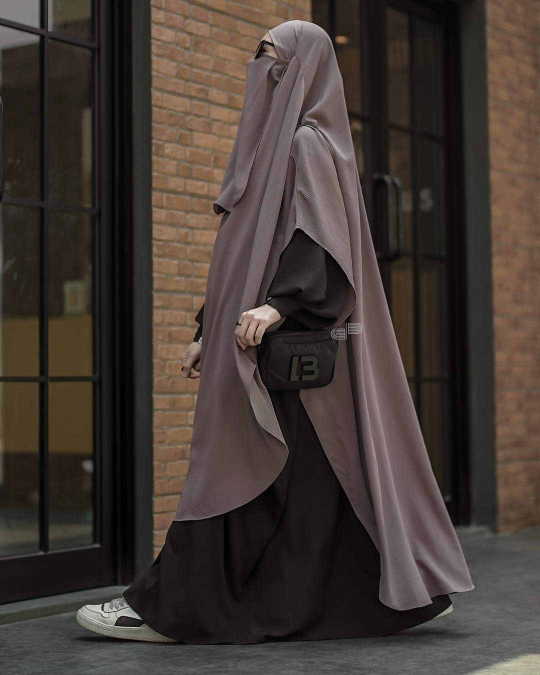 Hava Abaya Set French Khimar Free Cadar