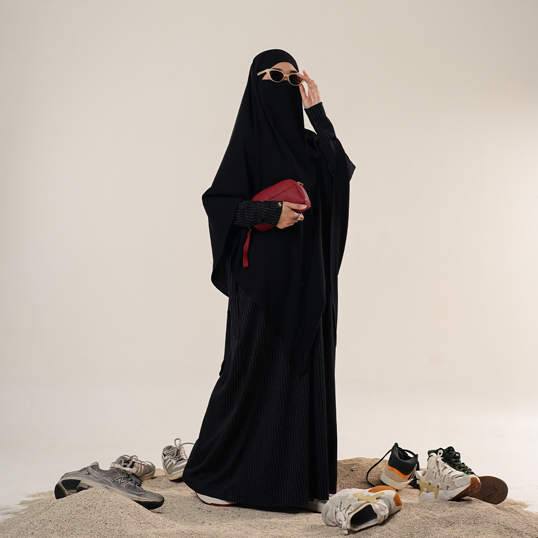 DMP SERA Series  Abaya Knit Daily Wear Premium Semiwool