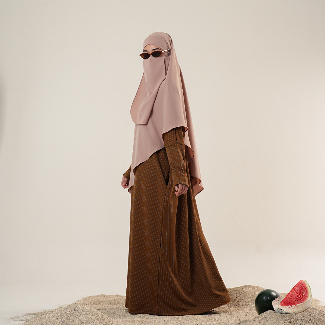 DMP SERA Series  Abaya Knit Daily Wear Premium Semiwool
