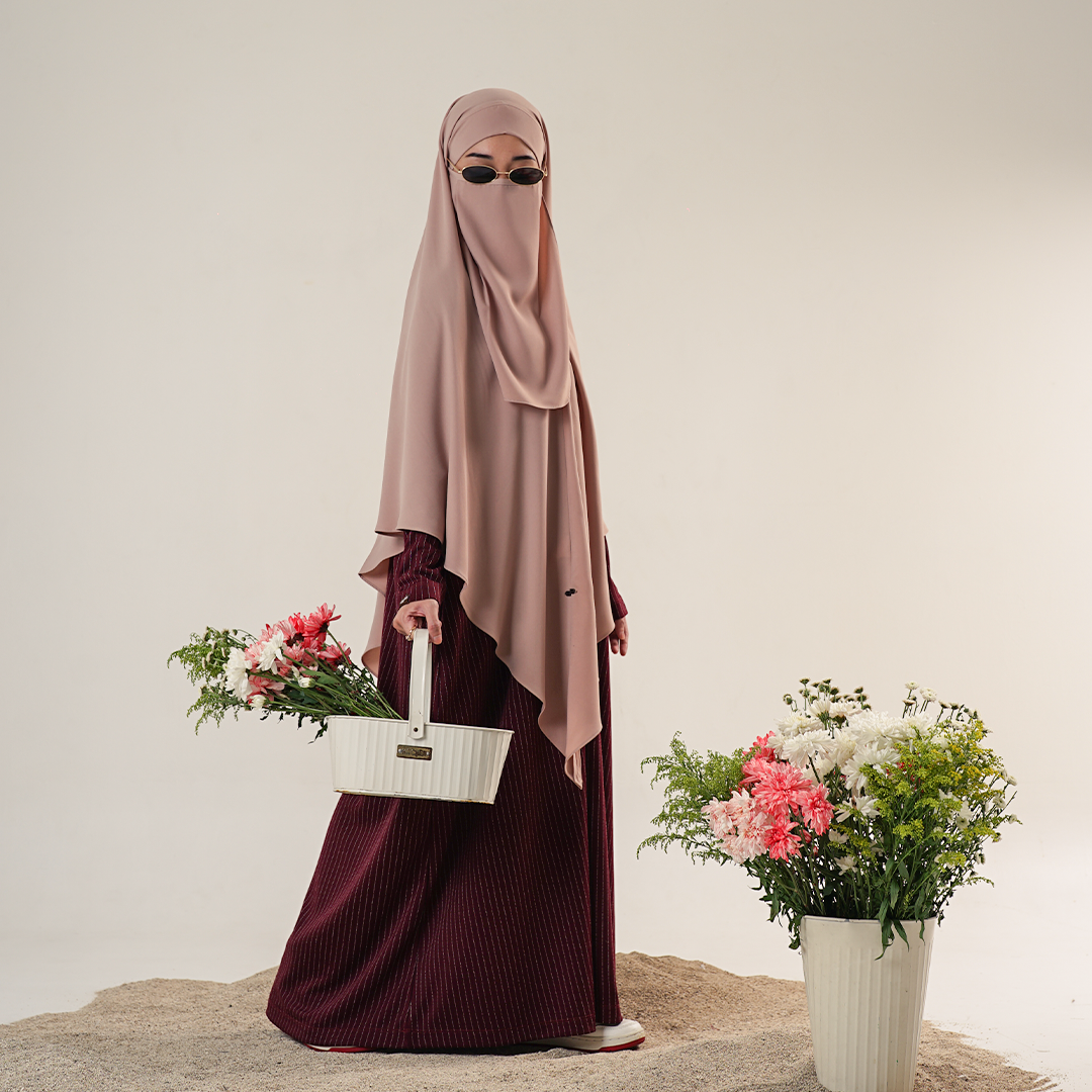 DMP SERA Series  Abaya Knit Daily Wear Premium Semiwool