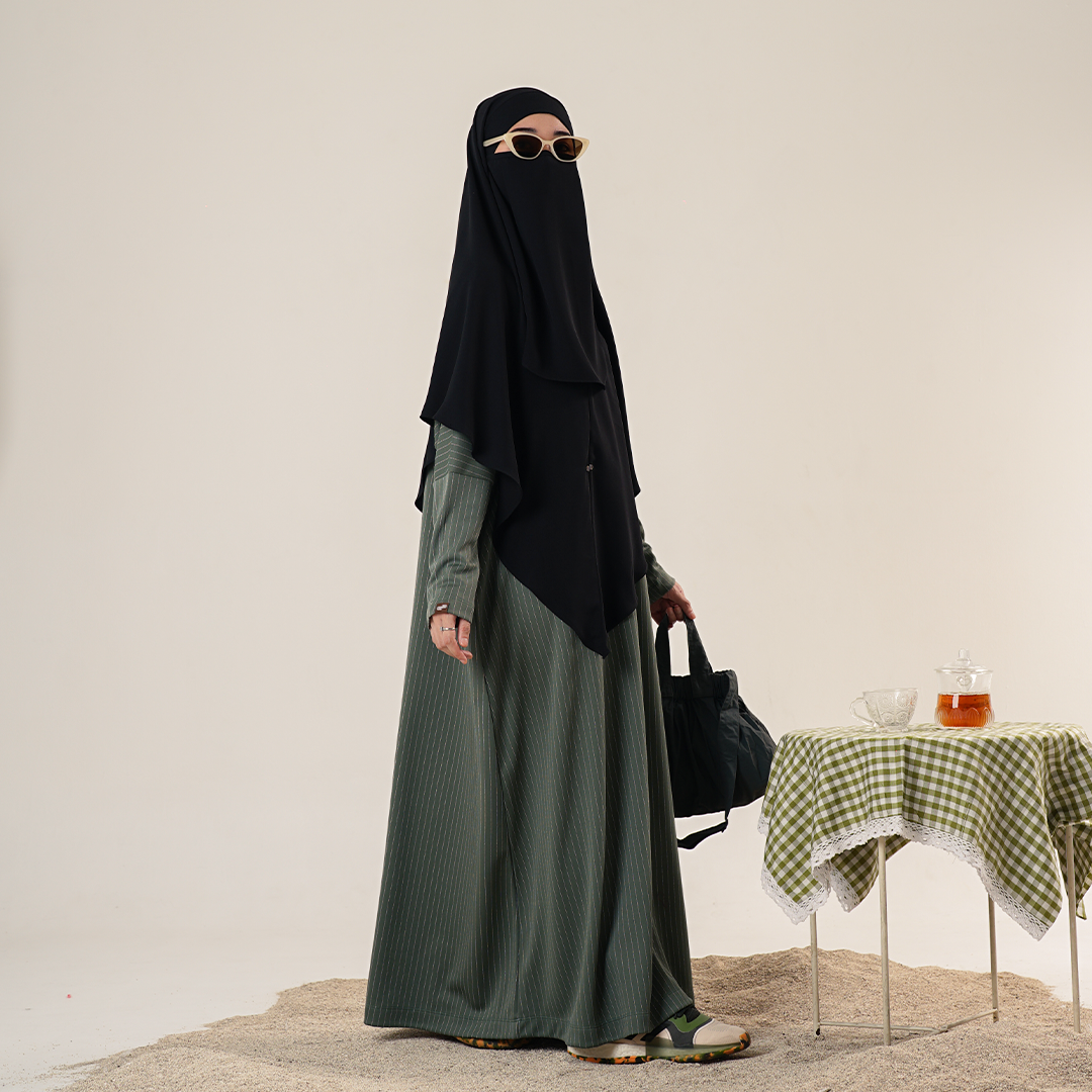 DMP SERA Series  Abaya Knit Daily Wear Premium Semiwool