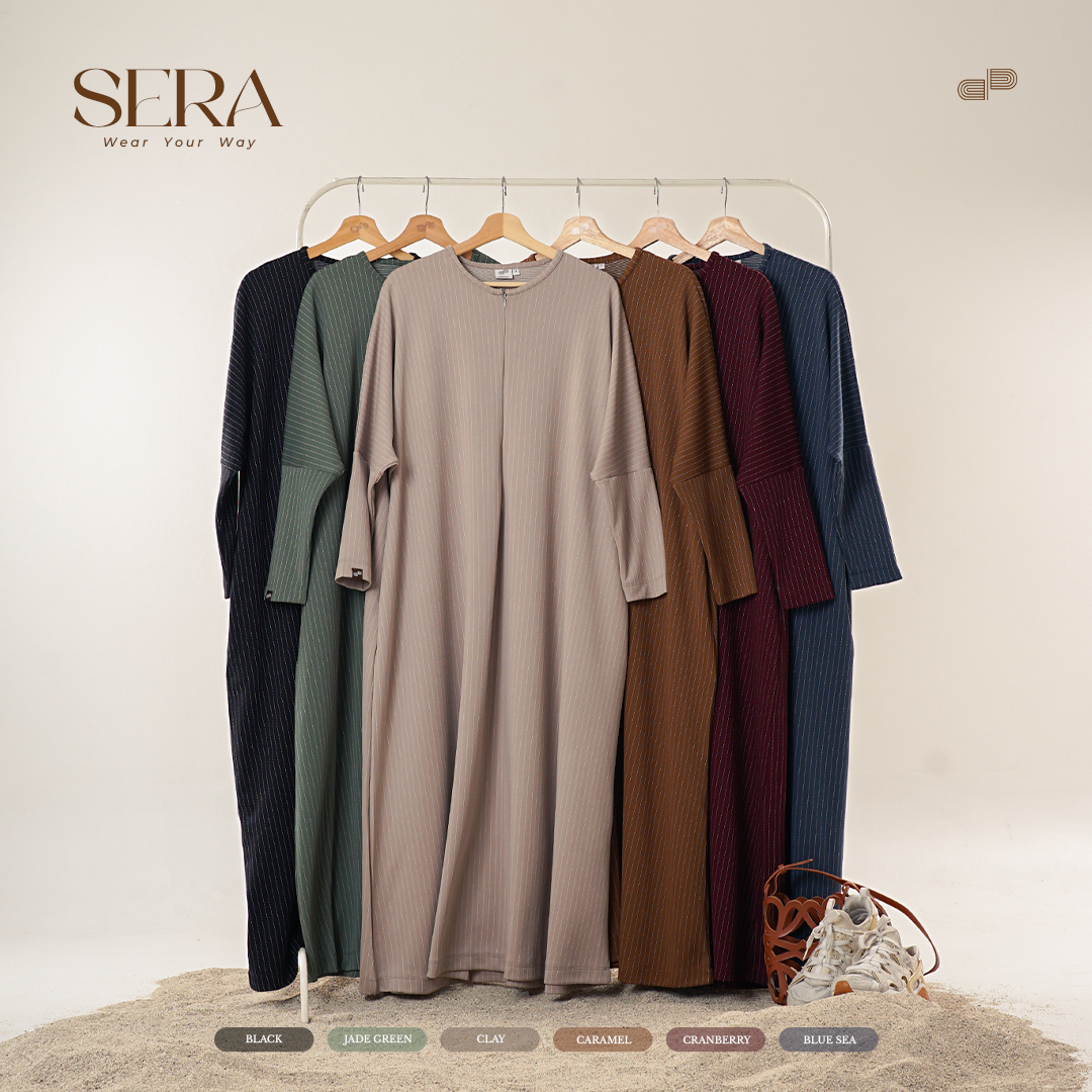 DMP SERA Series  Abaya Knit Daily Wear Premium Semiwool