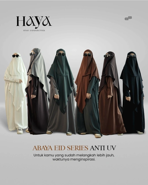 Image of Haya Abaya Eid Series Anti UV