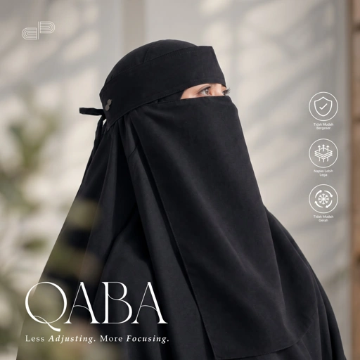 PRE ORDER - QABA Niqab Bandana Poni