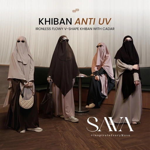 Image of DMP Sava Khimar Bandana Anti UV