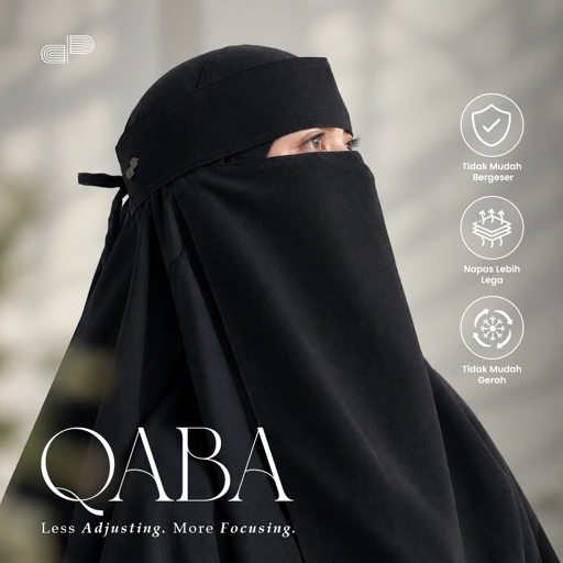 DMP QABA Niqab Bandana Poni Hardpad Anti Melorot