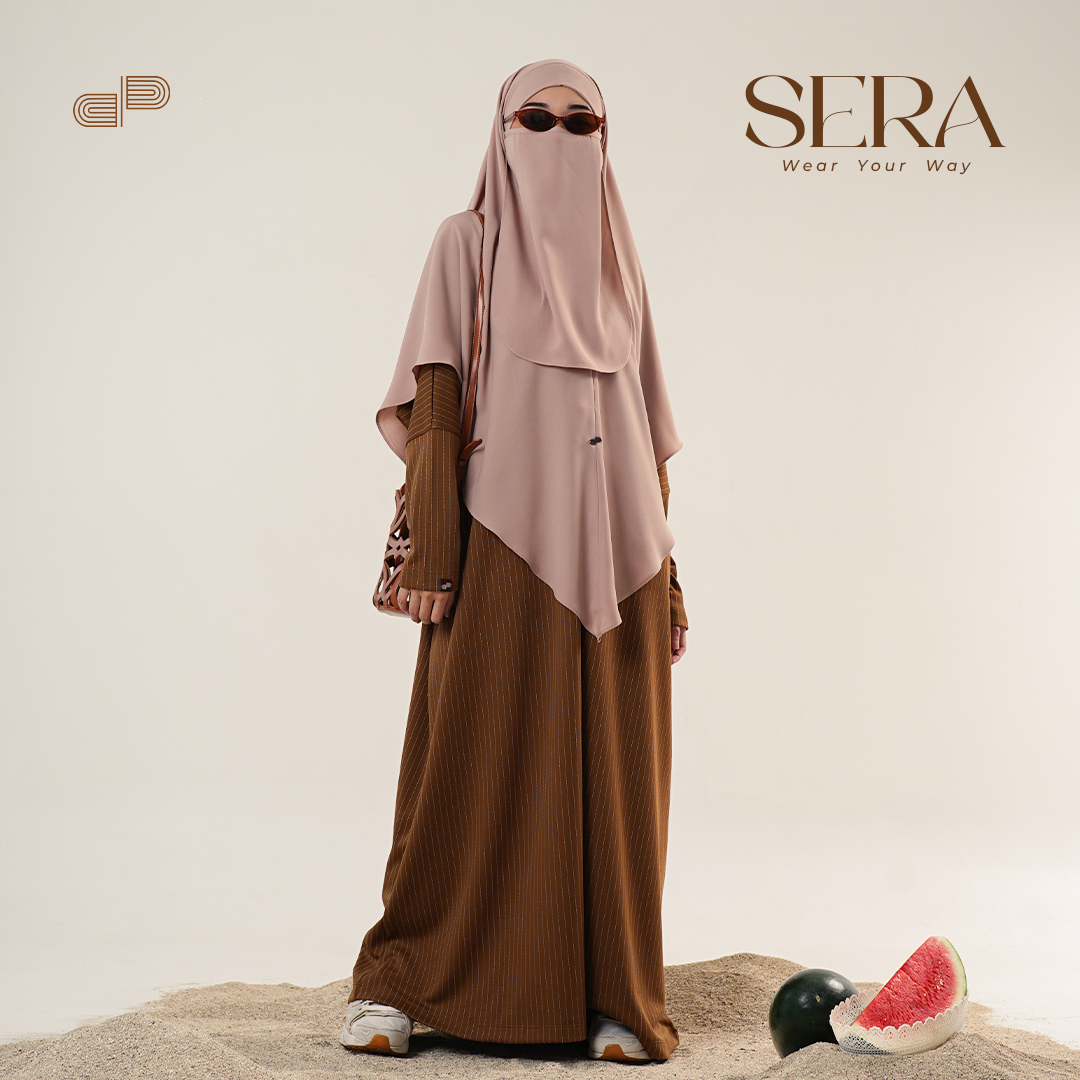 DMP SERA Series  Abaya Knit Daily Wear Premium Semiwool