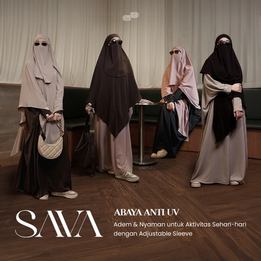 Image of DMP Gamis Abaya SAVA Anti UV