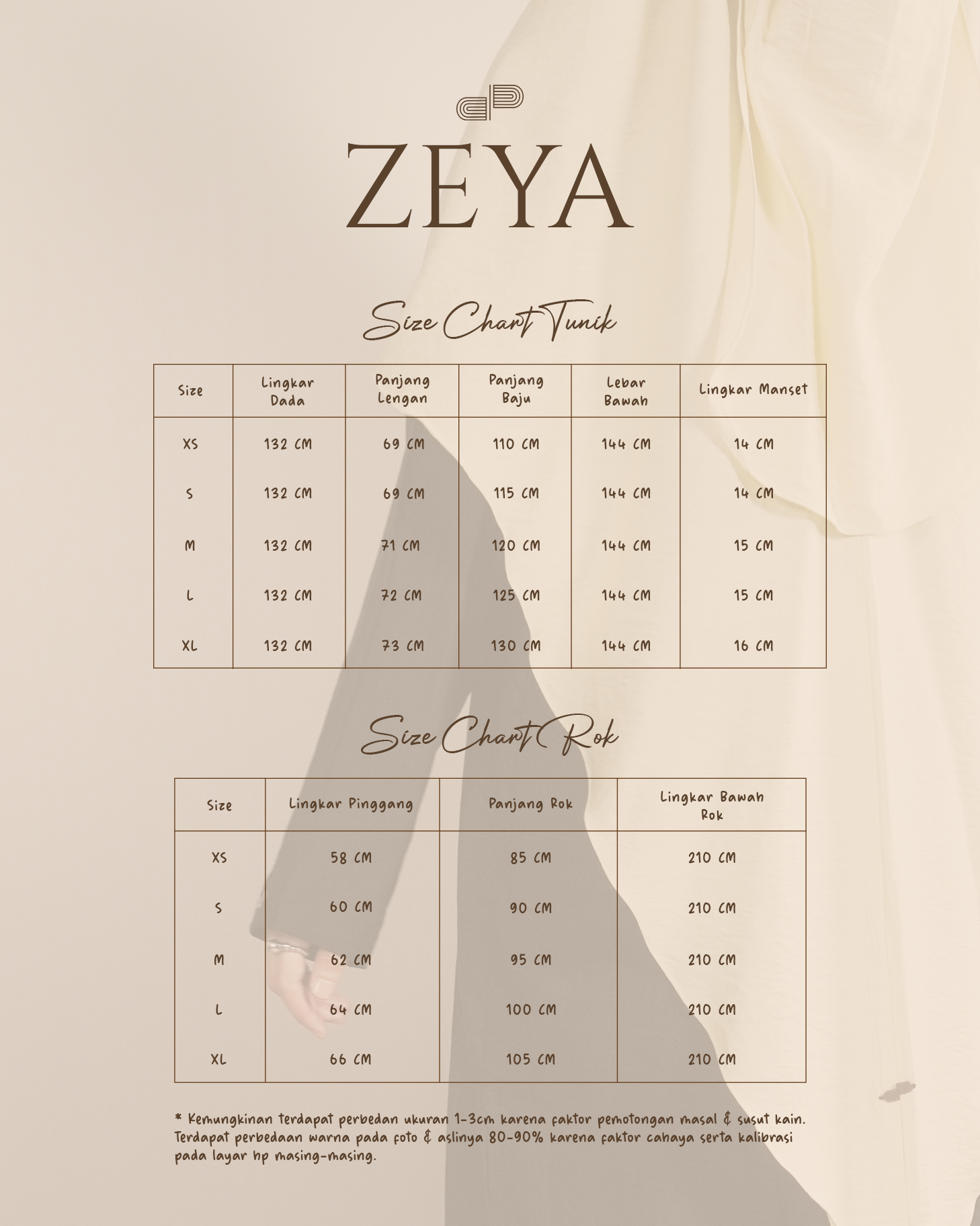 PRE ORDER - ZEYA Tunik Outer One Set Linen