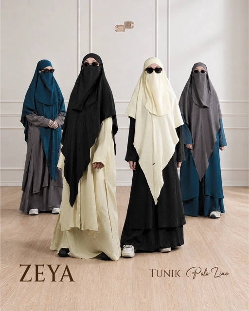 PRE ORDER - ZEYA Tunik Outer One Set Linen