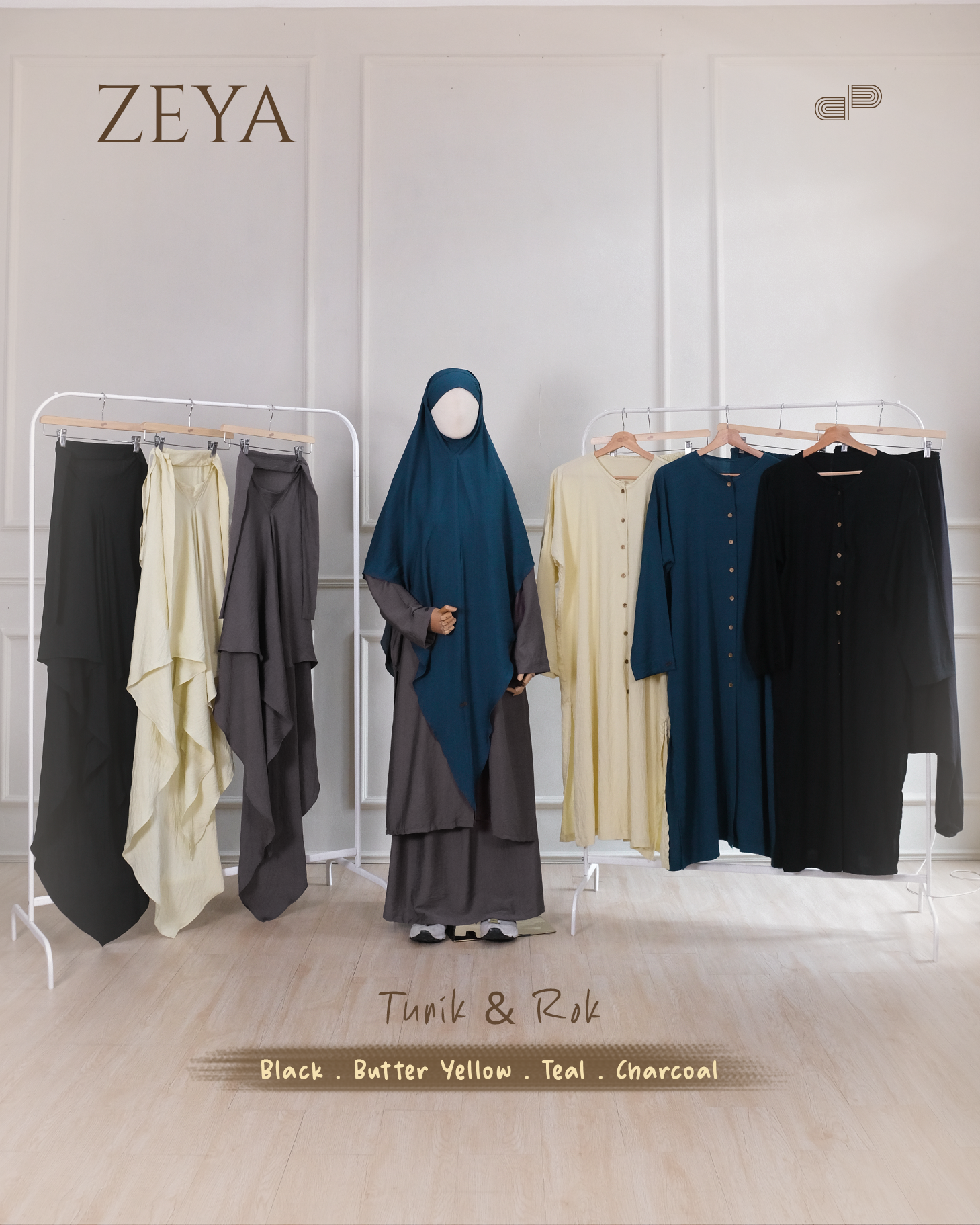 PRE ORDER - ZEYA Tunik Outer One Set Linen