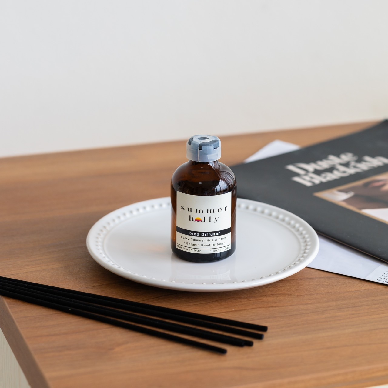 ก้านไม้หอมปรับอากาศ 50 ml ก้านไม้กระจายกลิ่น Reed diffuser