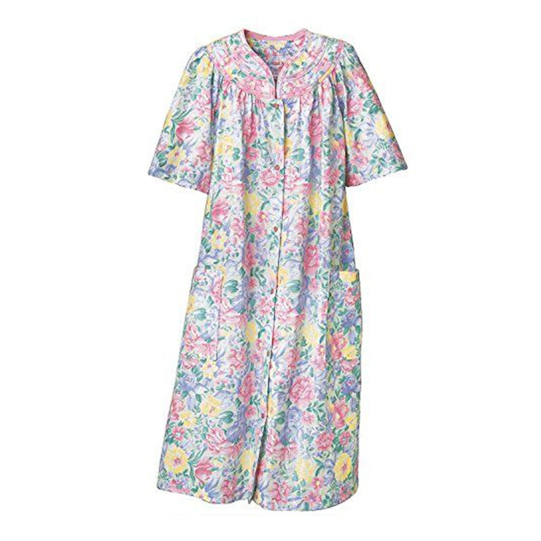 Daster Wanita Motif Pink